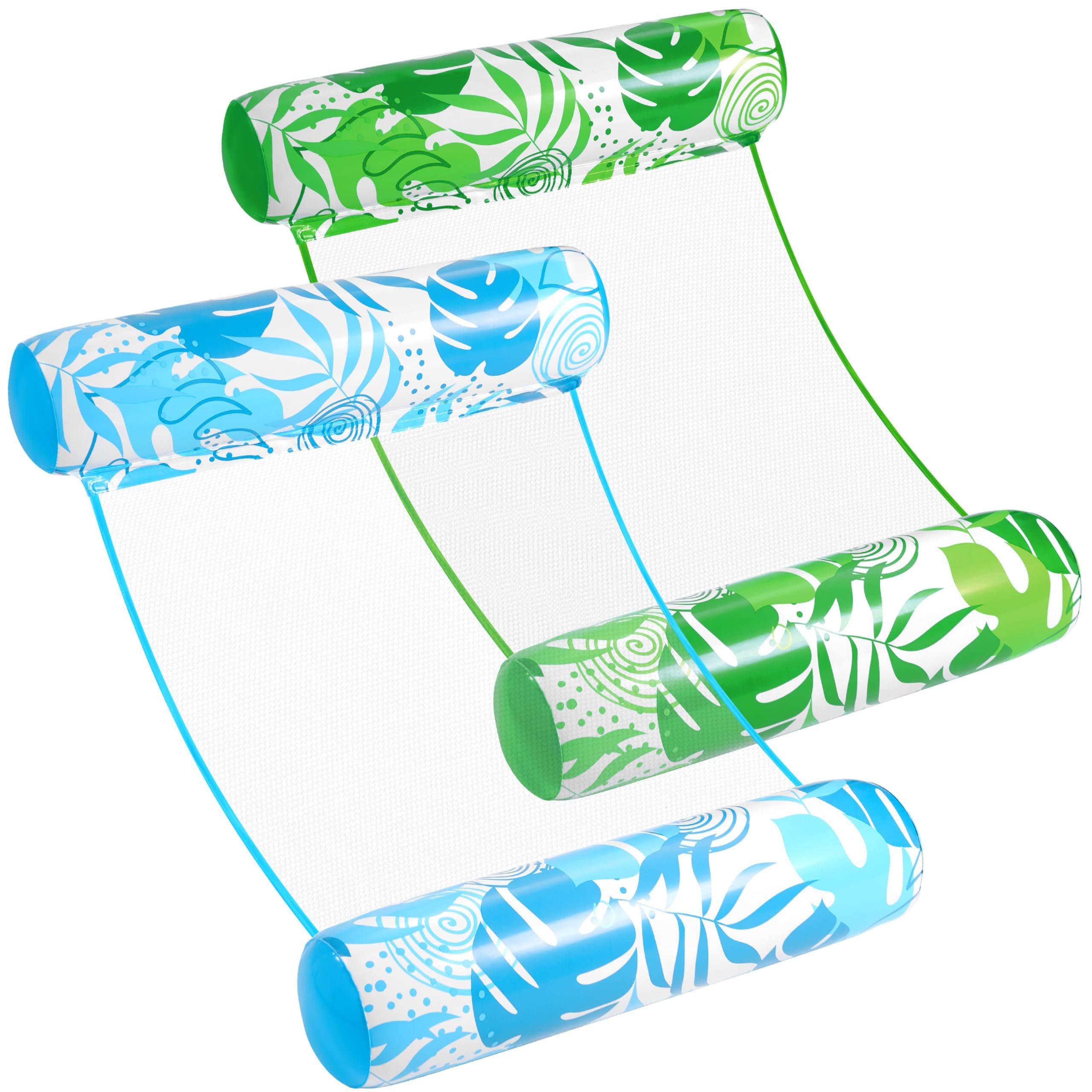 sloosh Hängematte SLOOSH 2 Packungen Hängematte Pool Floats Erwachsene