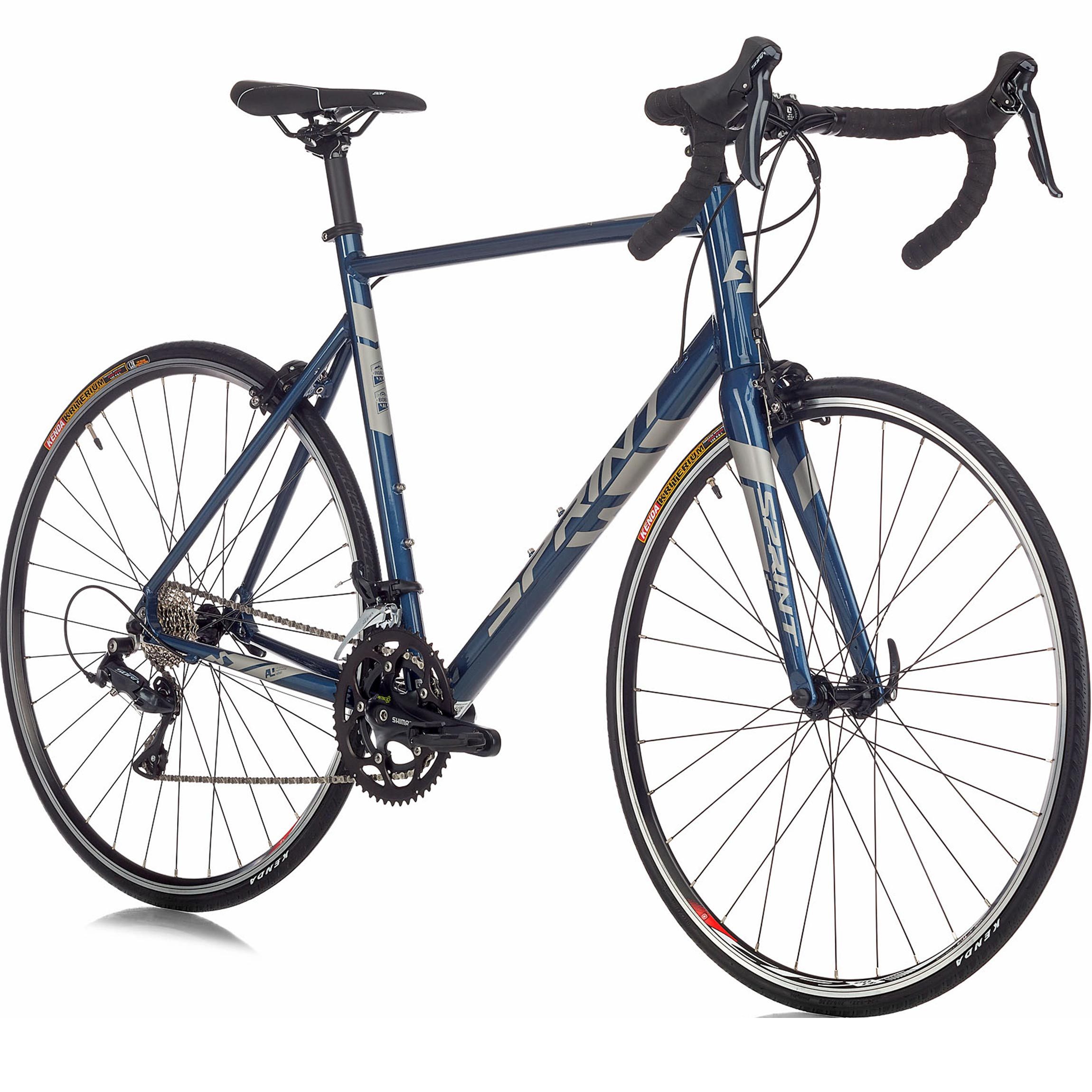 Airtracks Rennrad 28 Herren Rennrad SPRINT MONZA ELITE Fahrrad CARBON GABEL 2x9, 18 Gang Shimano SORA R3000 Schaltwerk, Kettenschaltung, High End Renn Fahrrad - Rahmenhöhen 51 cm 53 cm 55 cm - Modell 2026