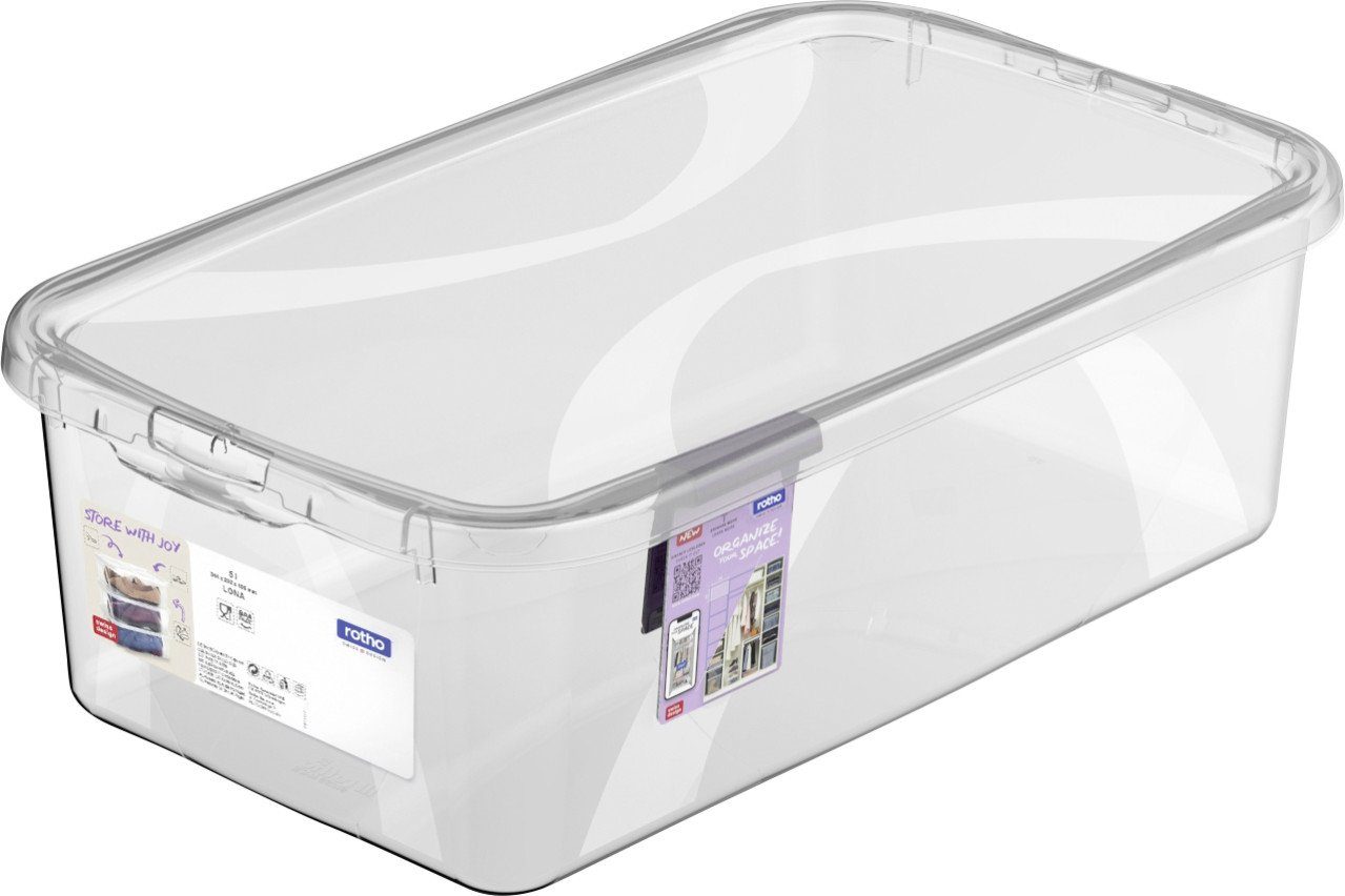 ROTHO Aufbewahrungsbox Rotho Aufbewahrungsbox Lona inkl. günstig online kaufen