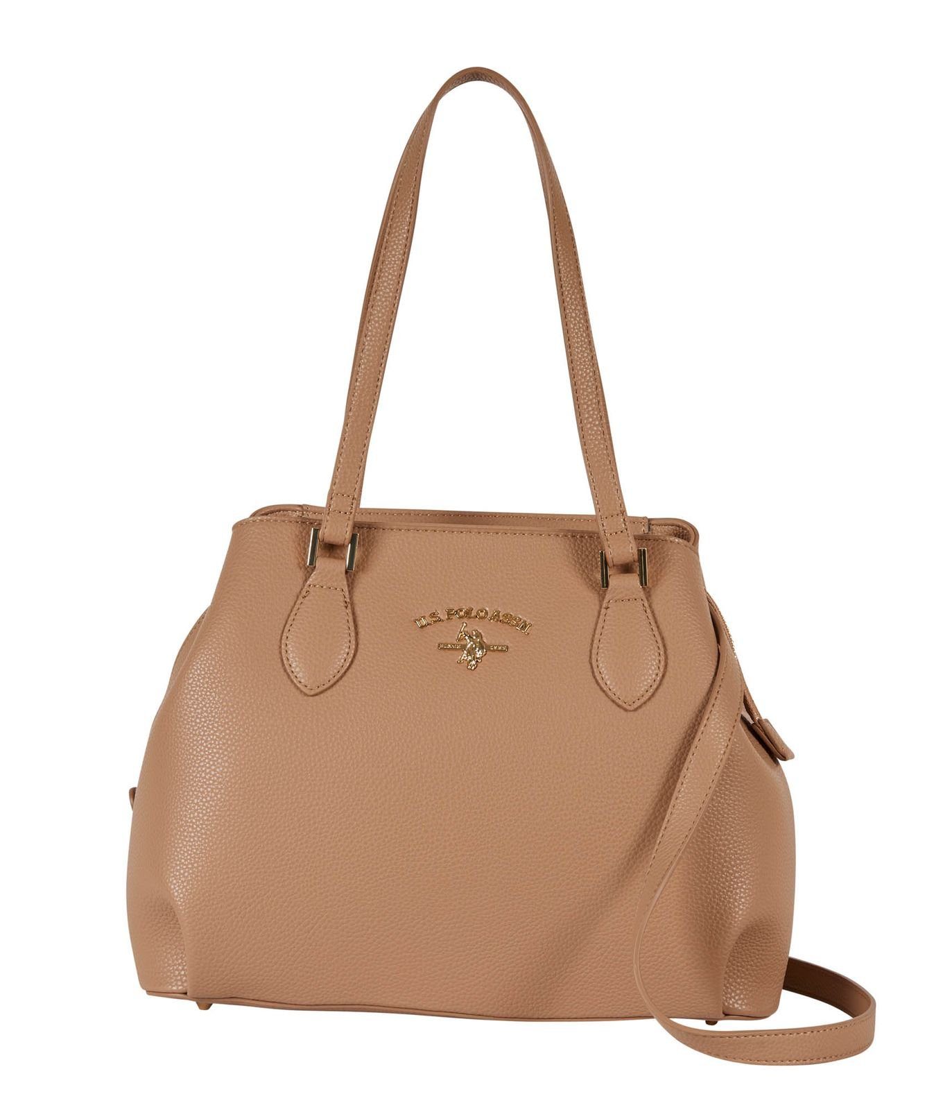 U.S. Polo Assn Schultertasche Stanford Beige | Schultertaschen