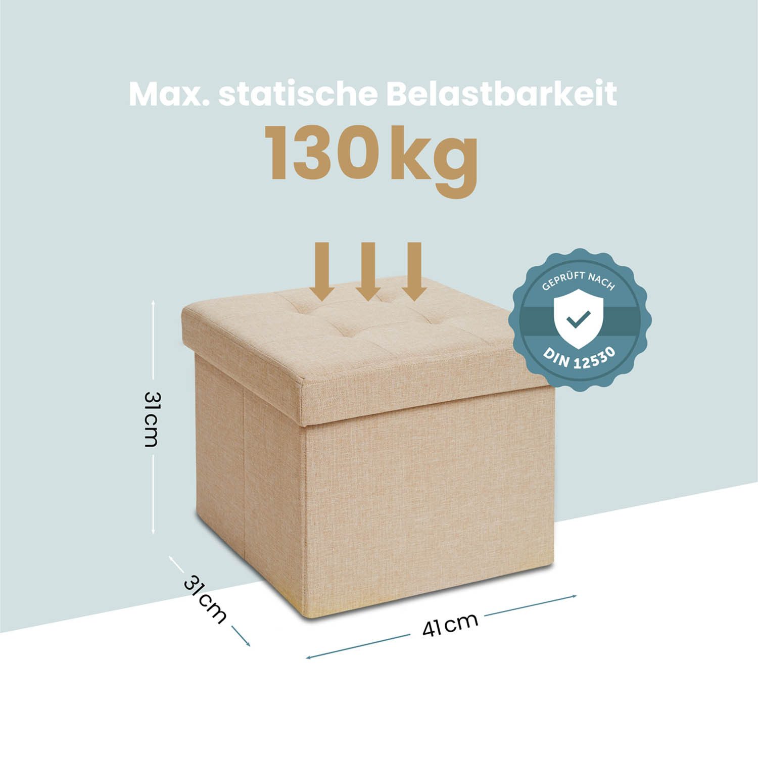 Blumtal Sitztruhe Sitzbank mit Stauraum + Aufbewahrungsboxen bei M & L - Po günstig online kaufen