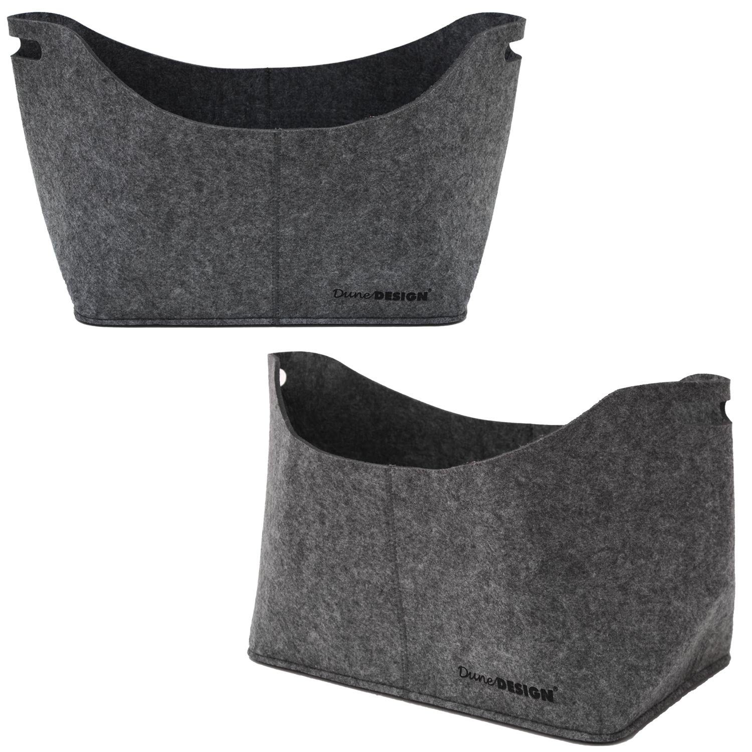 Einkaufskorb XL Filztasche Filzkorb bis 15kg Kaminholz-Tasche