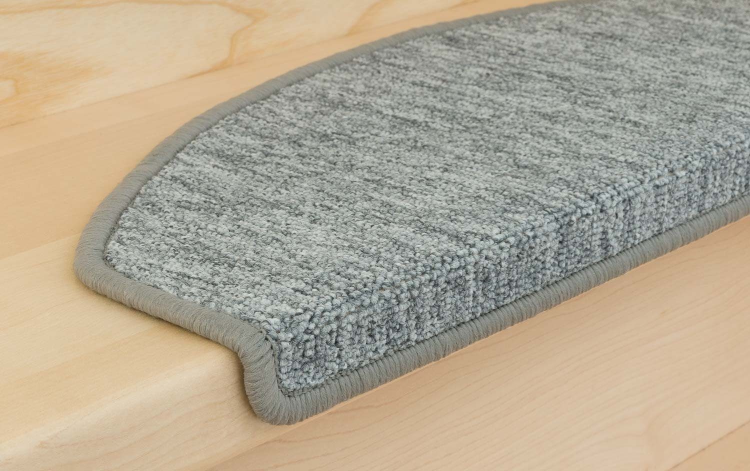 Metzker® Stufenmatte Stufenmatten Rambo New Halbrund Einzeln und SparSet´s, halbrund, Höhe: 5 mm, 18 Stück im Set - Grau – Bild 3 von 5