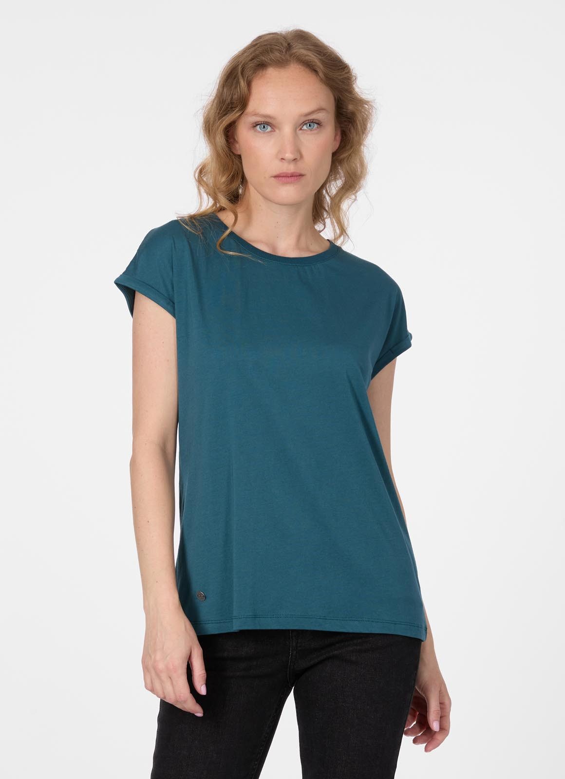 Ragwear Kurzarmshirt DIONA Bestseller aus fließender Baumwoll-Modal-Mischung
