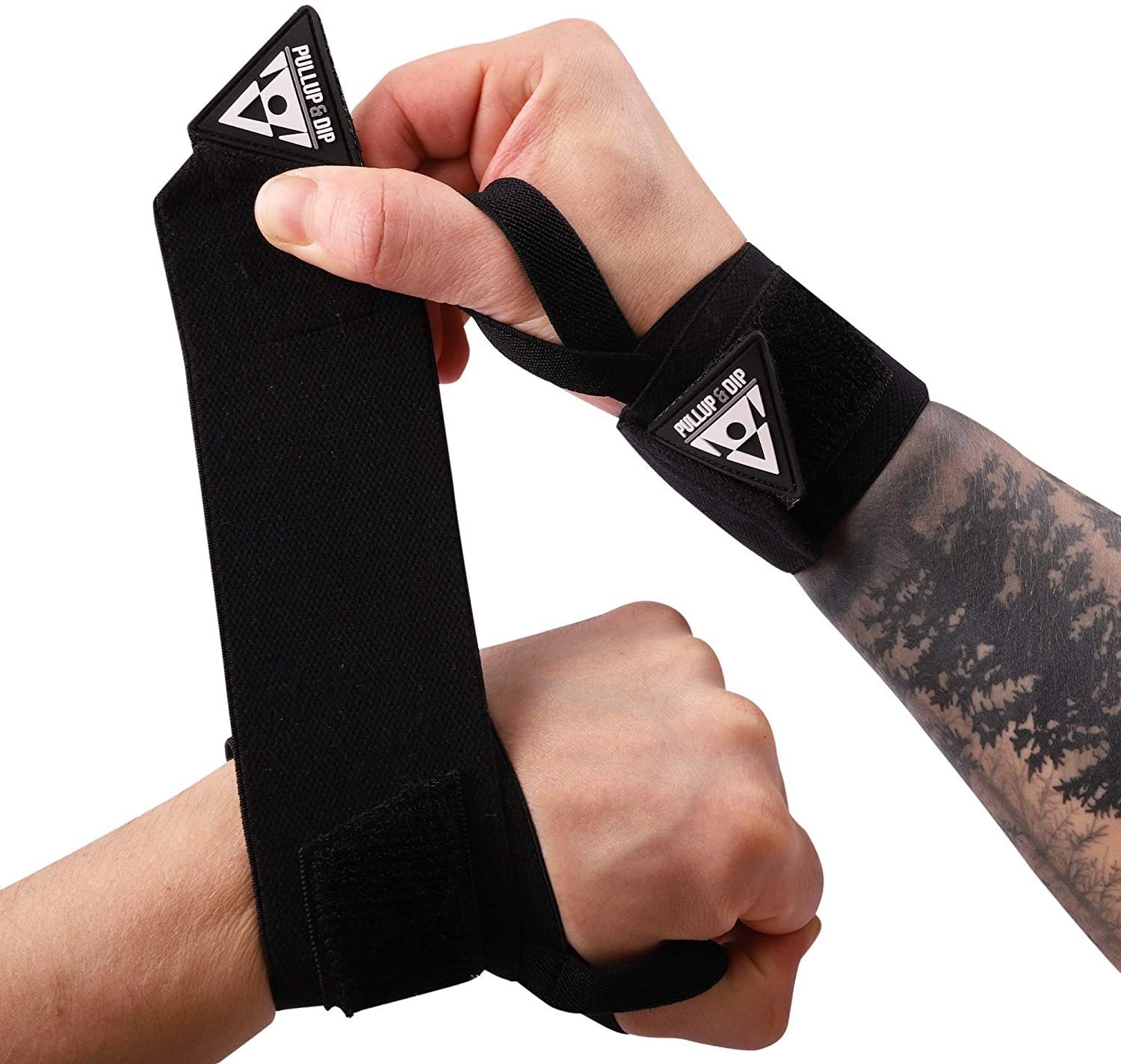 für Fitness, & Wrist Handgelenk Bandagen Wraps Handgelenkschutz Dip Pullup Calisthenics