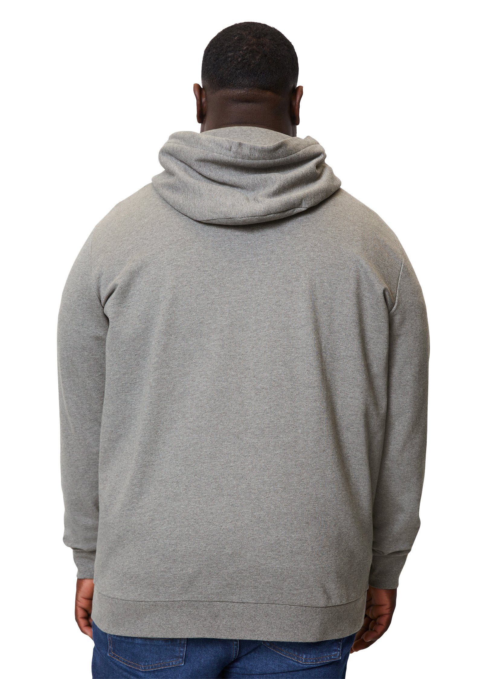 Marc O'Polo Sweatshirt grau hochwertiger Bio-Baumwolle aus