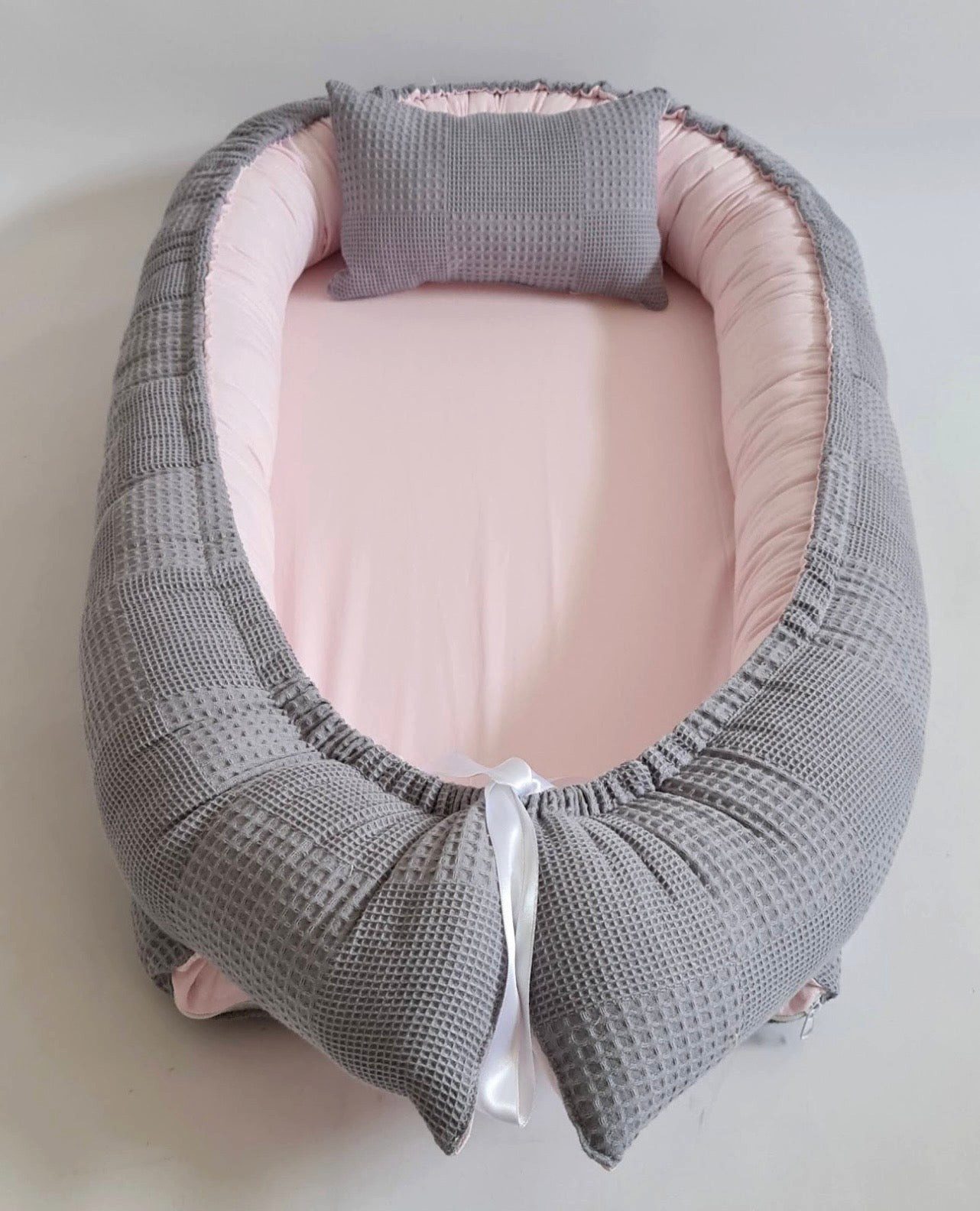 Baby Fancyroom Bettnestchen Babynest mit XL Liegefläche dicke Matratze 100% Baumwolle Babynestchen, (Babycocoon Reisebett Nestchen Kuschelnest, Neugeborene Erstausstattung), XL Liegefläche