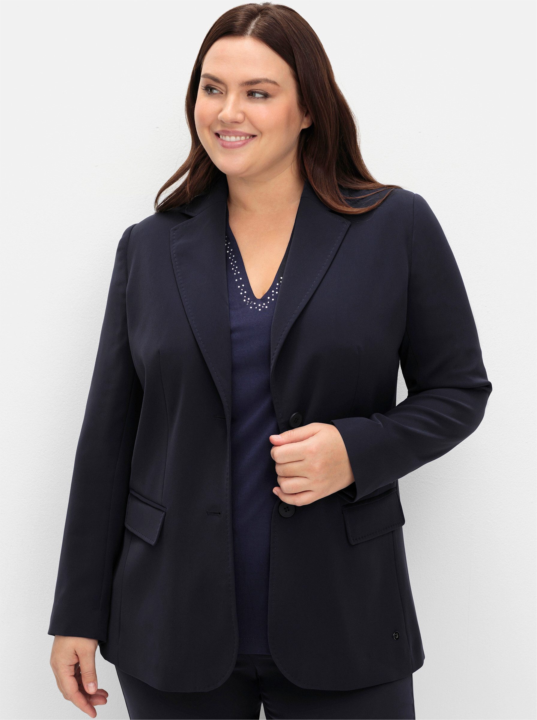 Sheego Blusenblazer Blazer . günstig online kaufen