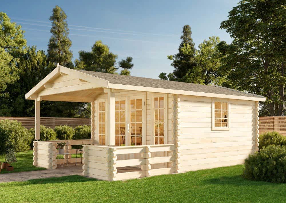 Thumbnail - Alpholz Gartenhaus Lappland-A ISO, BxT: 385x578 cm