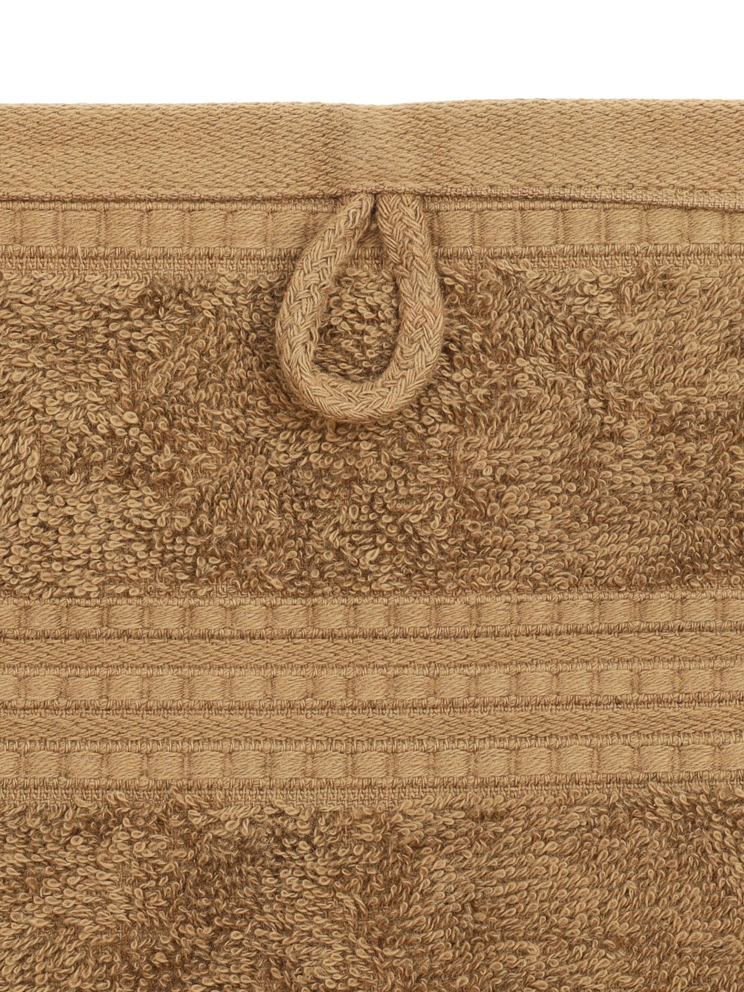 Julie Julsen Handtuch 1-Handtuch-Walnuss-Handtuch 50 (1-St) Bio-Baumwolle 100 cm, x