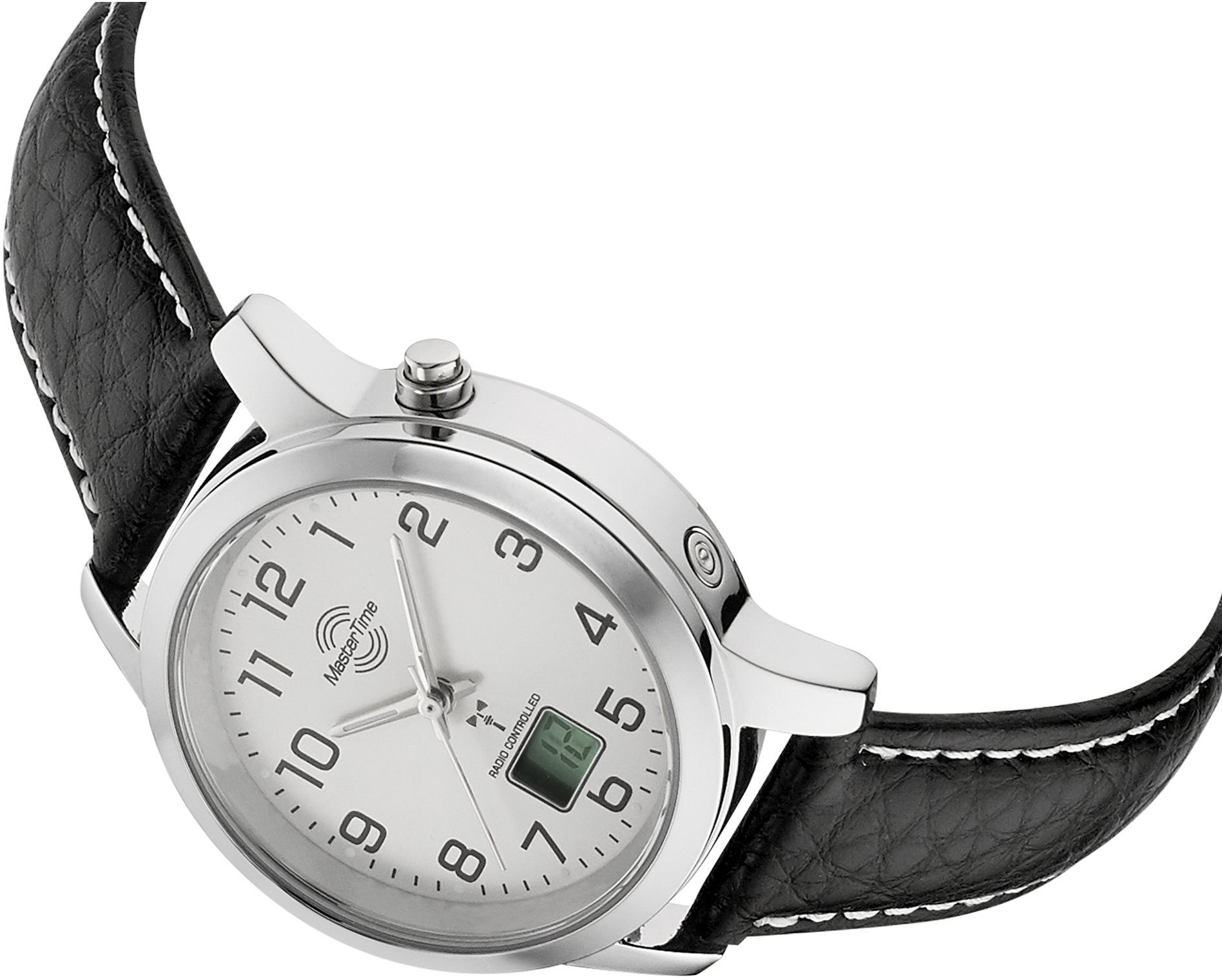 MASTER TIME Funkuhr Basic MTLA-10295-12L, Armbanduhr, Quarzuhr, Damenuhr, D günstig online kaufen
