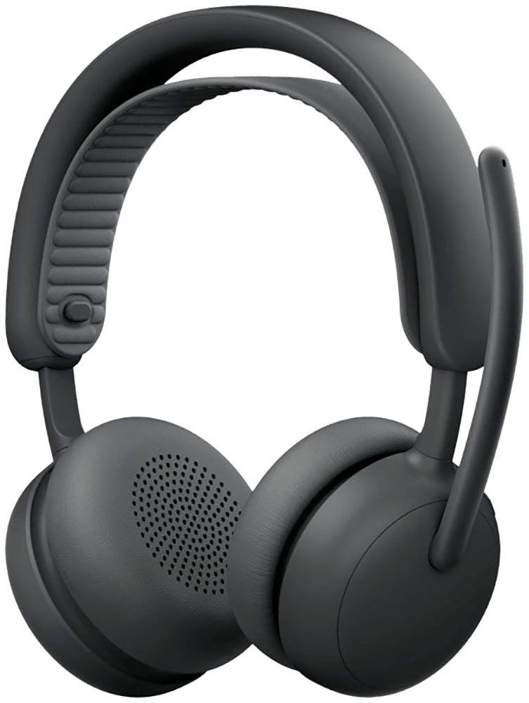 Logitech Zone Wireless 2 ES for Business (Teams Version) Wireless-Headset (Active Noise Cancelling (ANC), Audio-Chat-Funktionen, integrierte Steuerung für Anrufe und Musik, A2DP Bluetooth, Bluetooth, SPP, HFP, HSP, AVRCP Bluetooth)