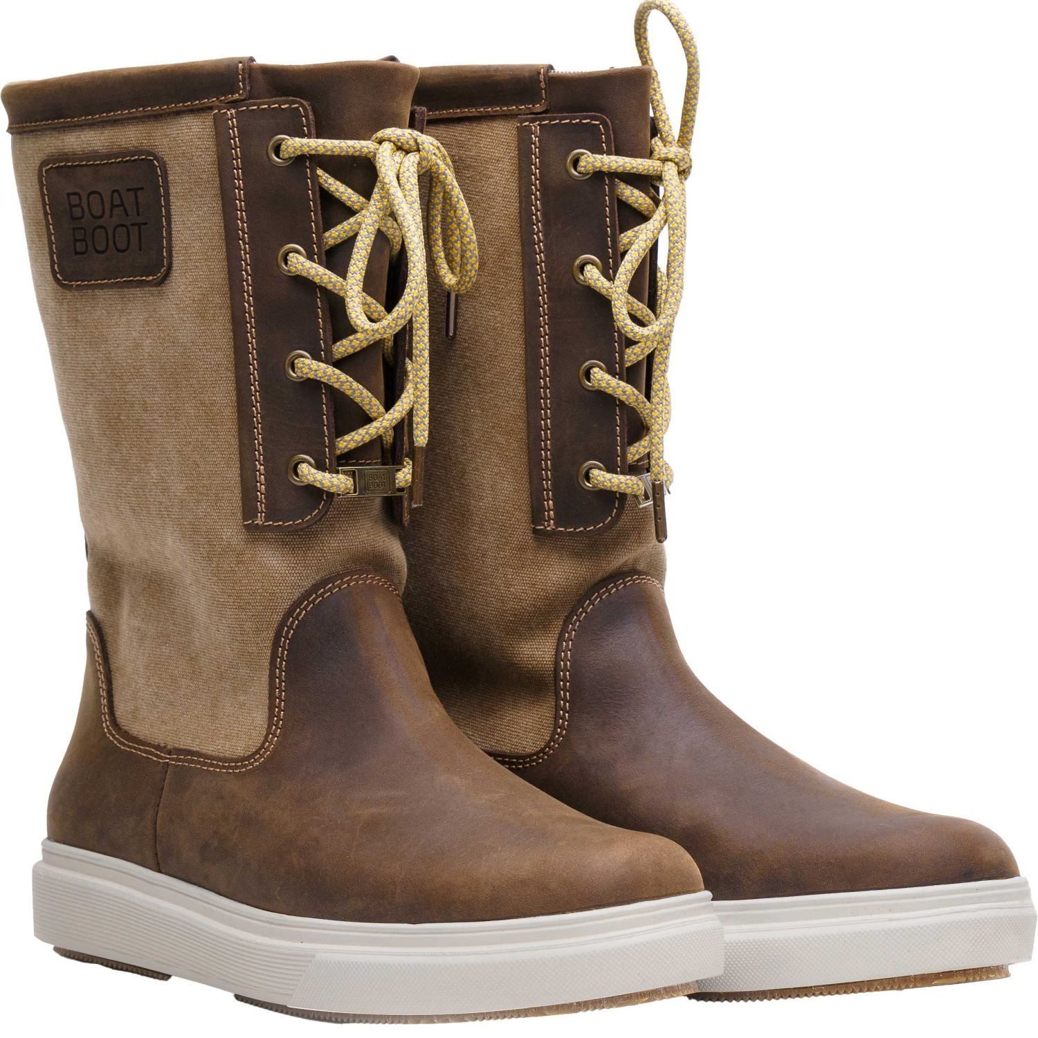 BoatBoot Canvas Laceup Stiefel