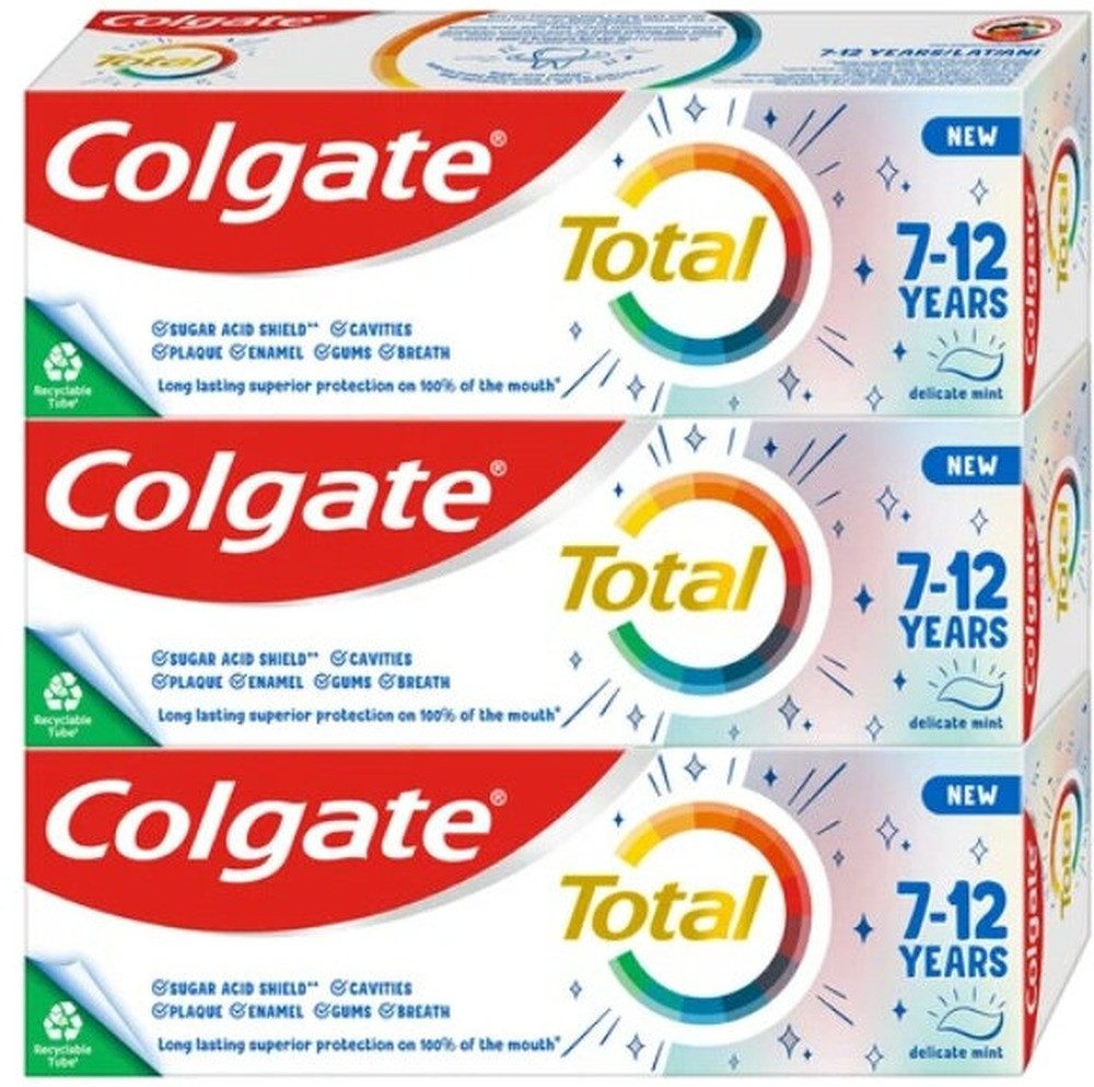 Colgate Zahnpasta Kinderzahnpasta Total Junior Trio