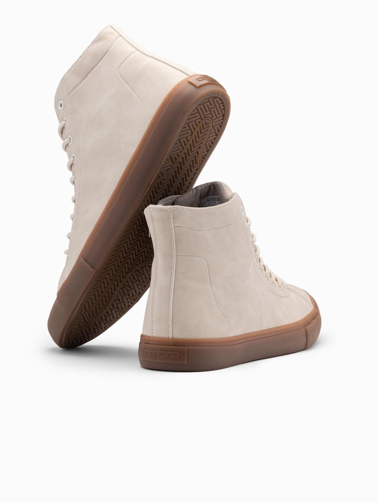 OMBRE Knöchelhohe Herren-Turnschuhe mit Gummisohle Schnürschuh günstig online kaufen