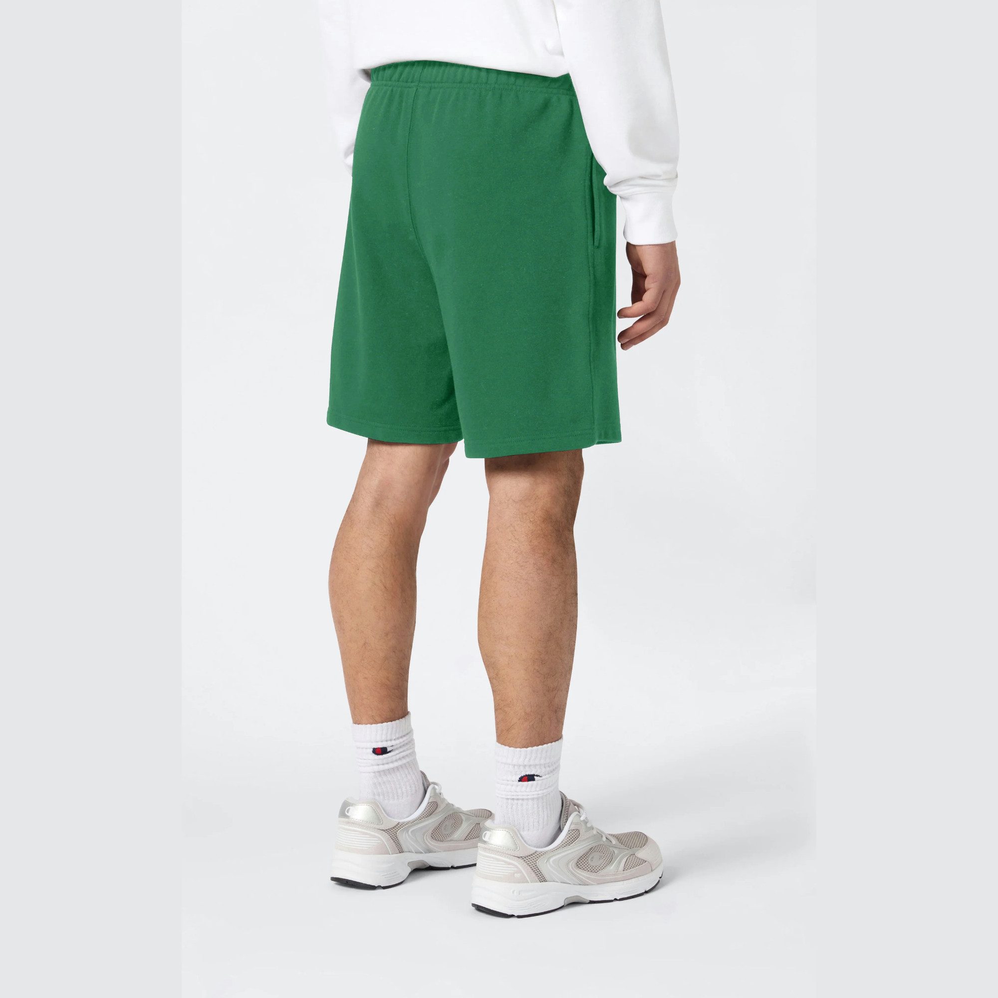 Champion Sweatshorts Leichte Herren-Shorts 7\" Icons - Grün