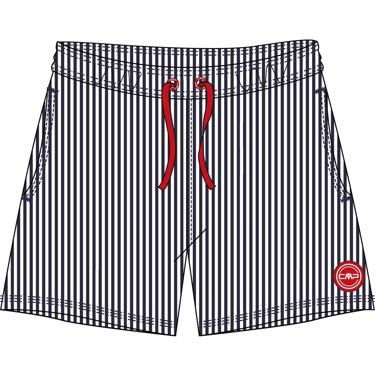 CMP Shorts KID Shorts Kinder Badeshorts aus schnell trocknender Mikrofaser mit elastischem