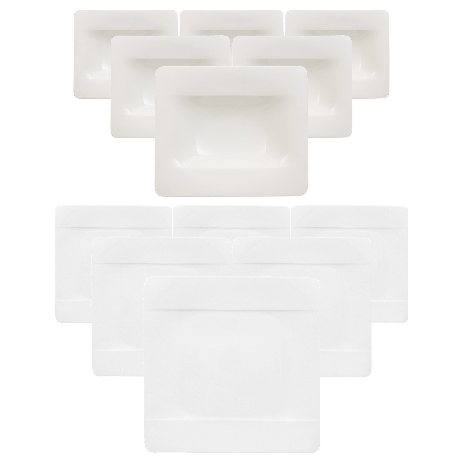 Villeroy & Boch Kombiservice Modern Grace Tafelservice 12er Set (12-tlg), Porzellan