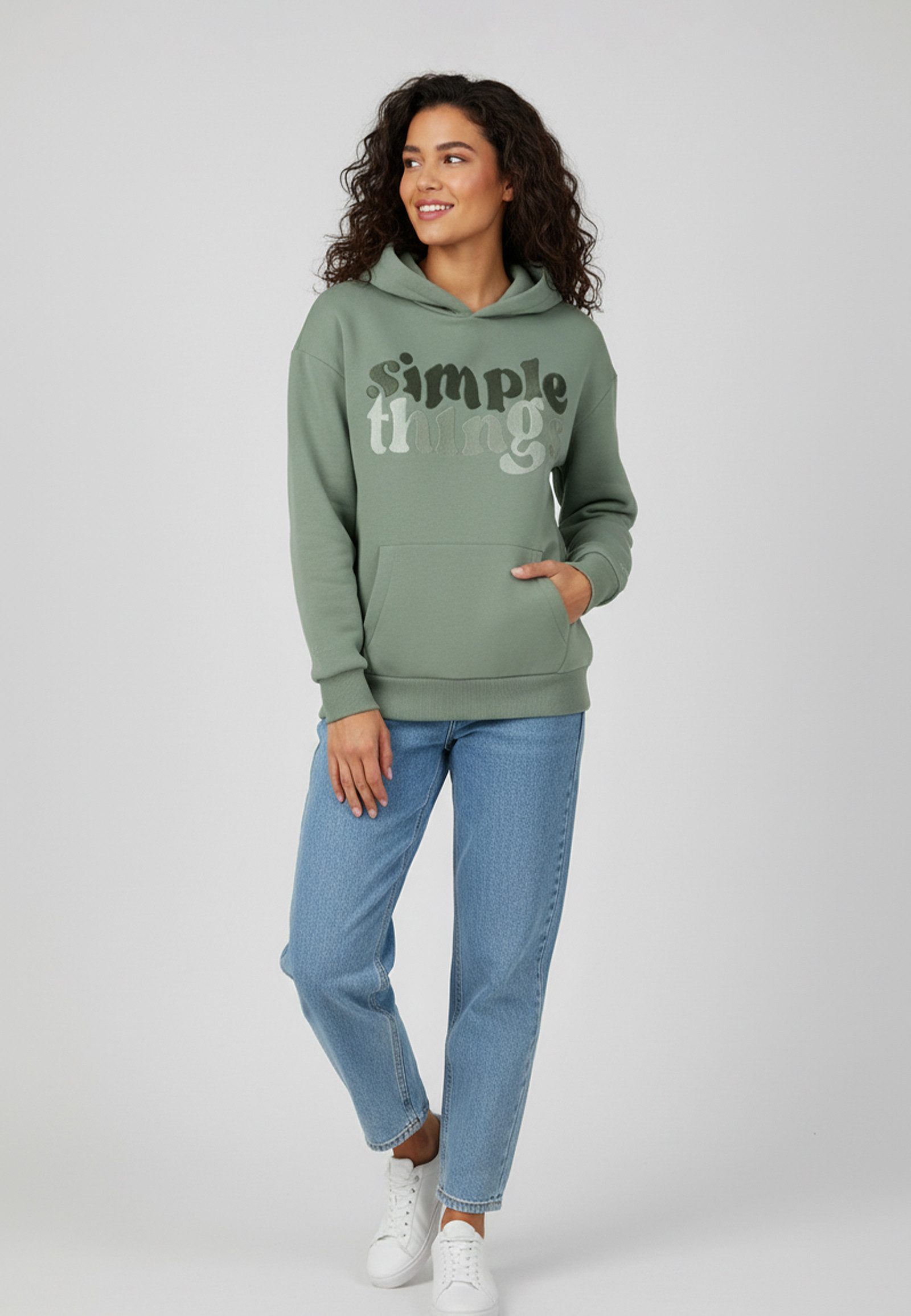 SUBLEVEL Hoodie Modisch und Modern (1-tlg) Good Vibes Hoodie günstig online kaufen