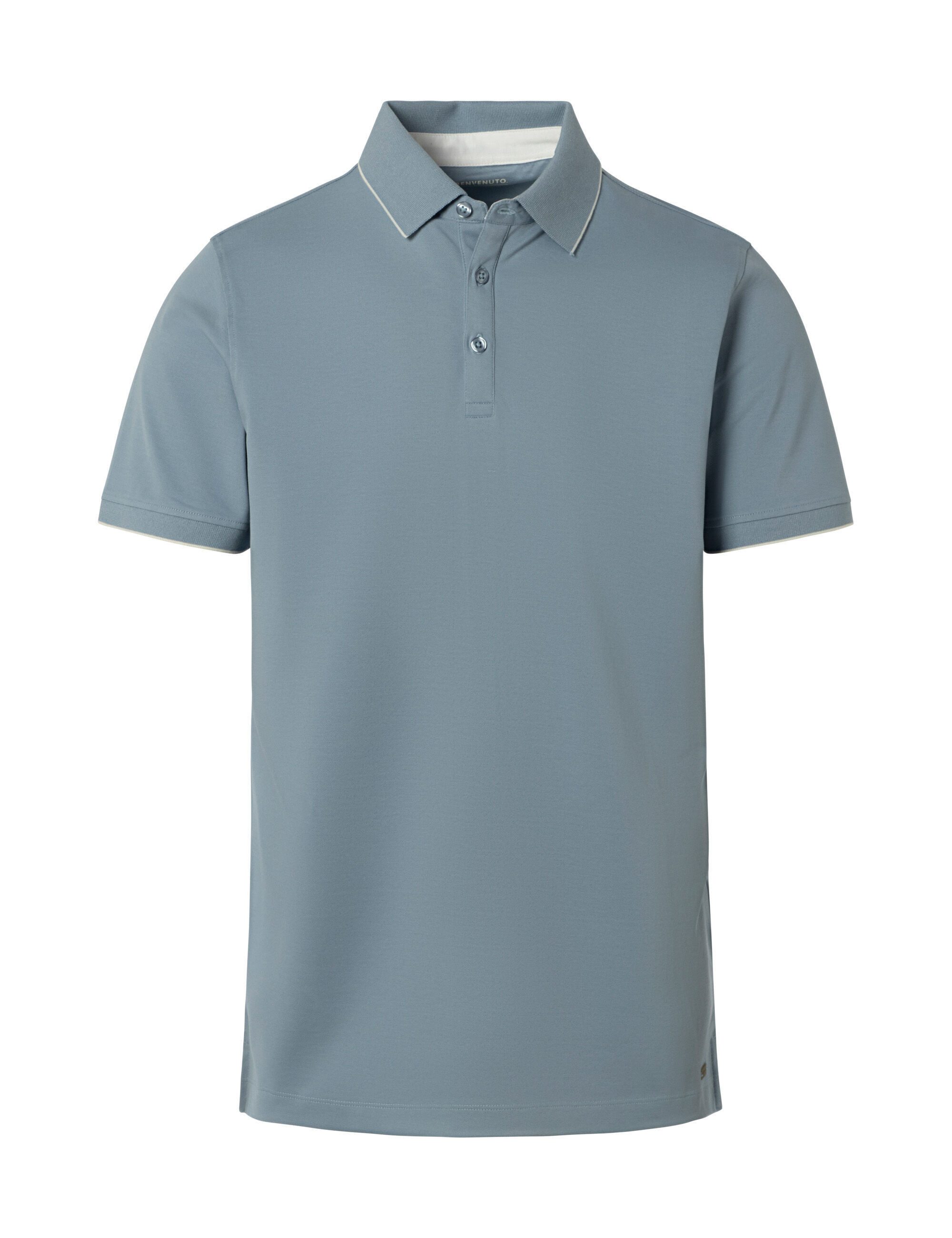 BENVENUTO. Poloshirt ALFREDO (1-tlg) aus hochwertigem Baumwollstretch