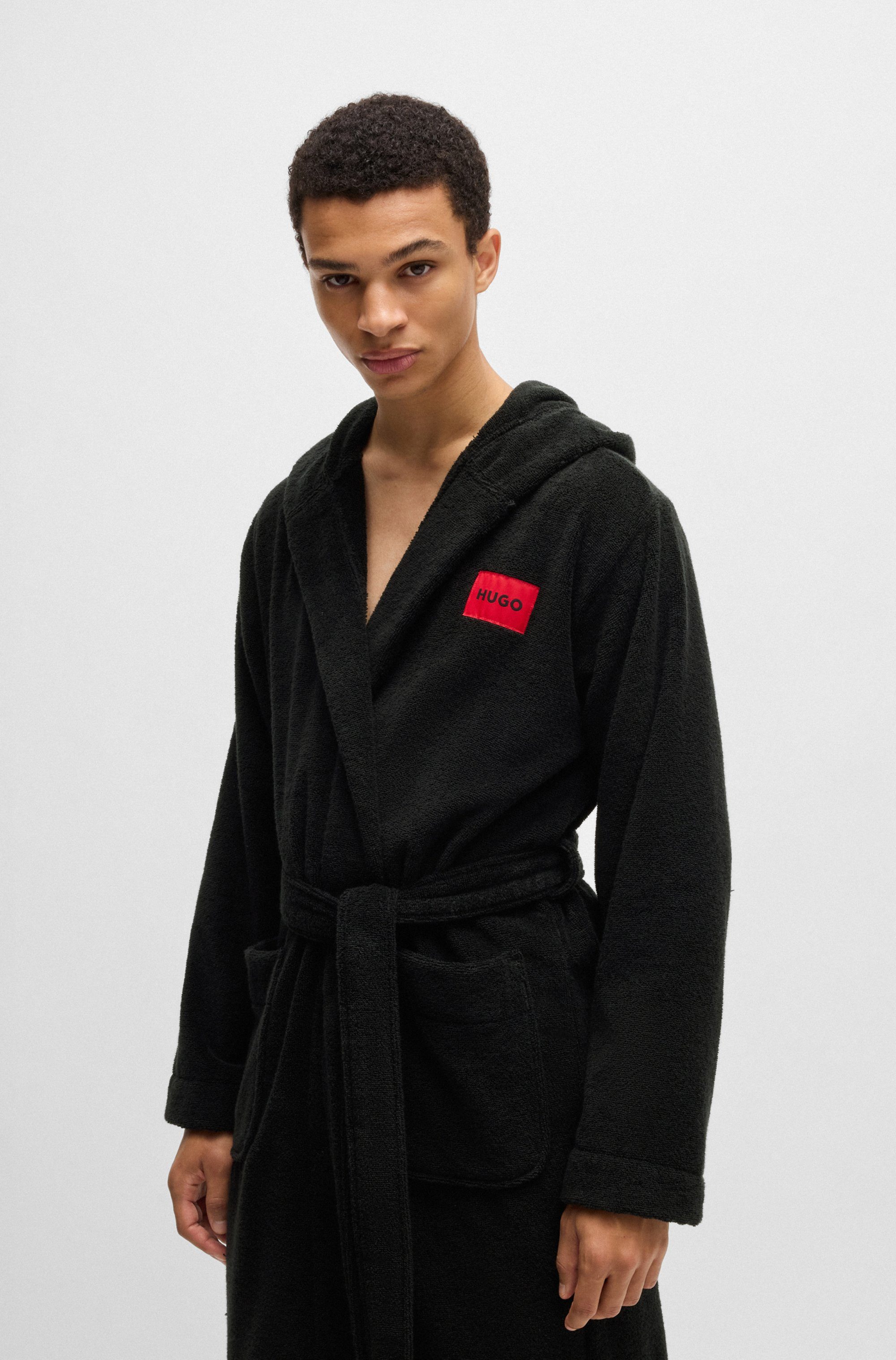 Bademantel Terry Gown Hooded