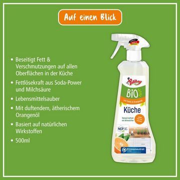 poliboy - 500 ml - Bio Küchenreiniger (kraftvolle Reinigung mit Seifenschaum für die Küche - Made in Germany)