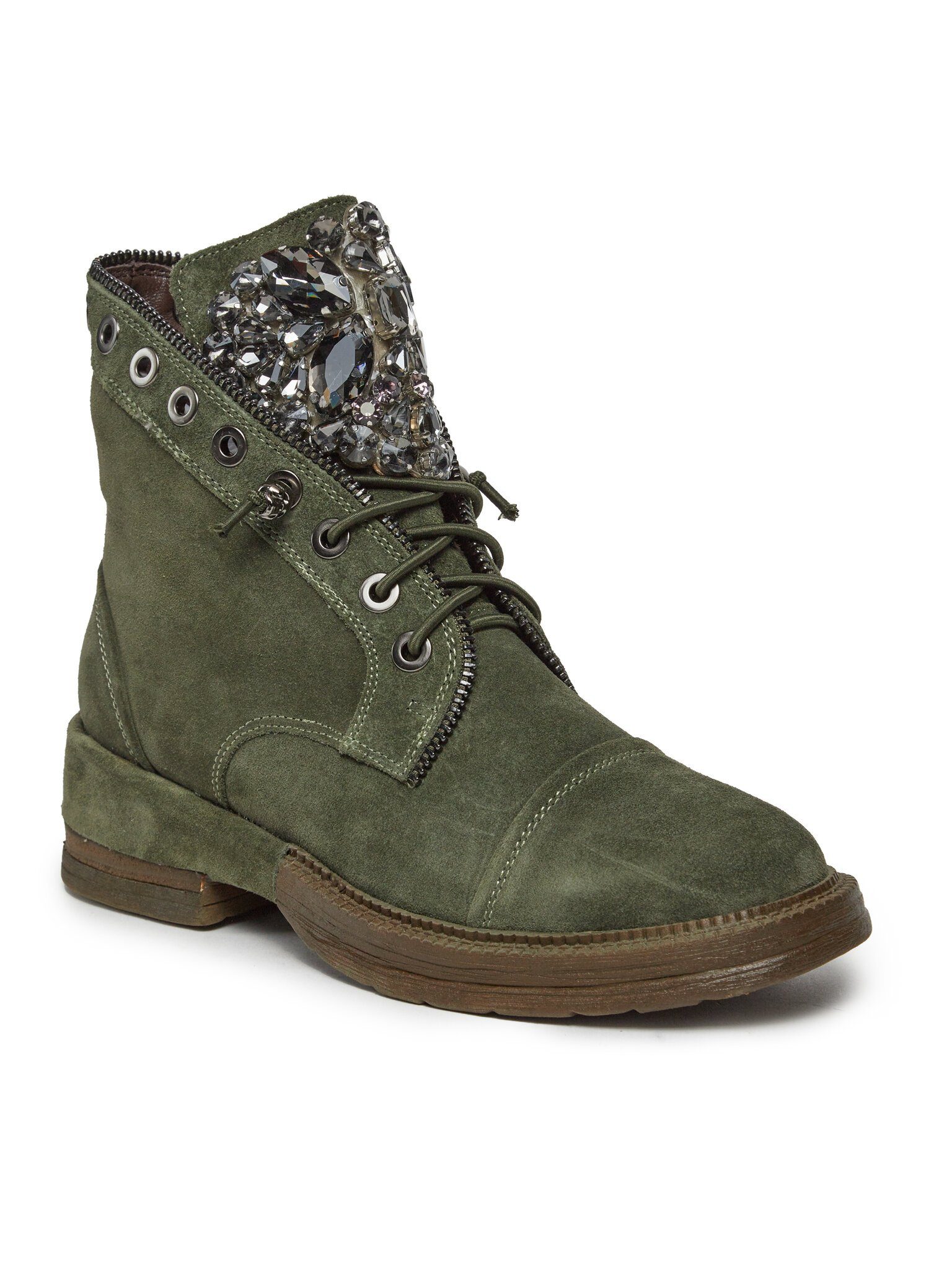 Alma en Pena Stiefeletten I23613 Khaki Stiefelette