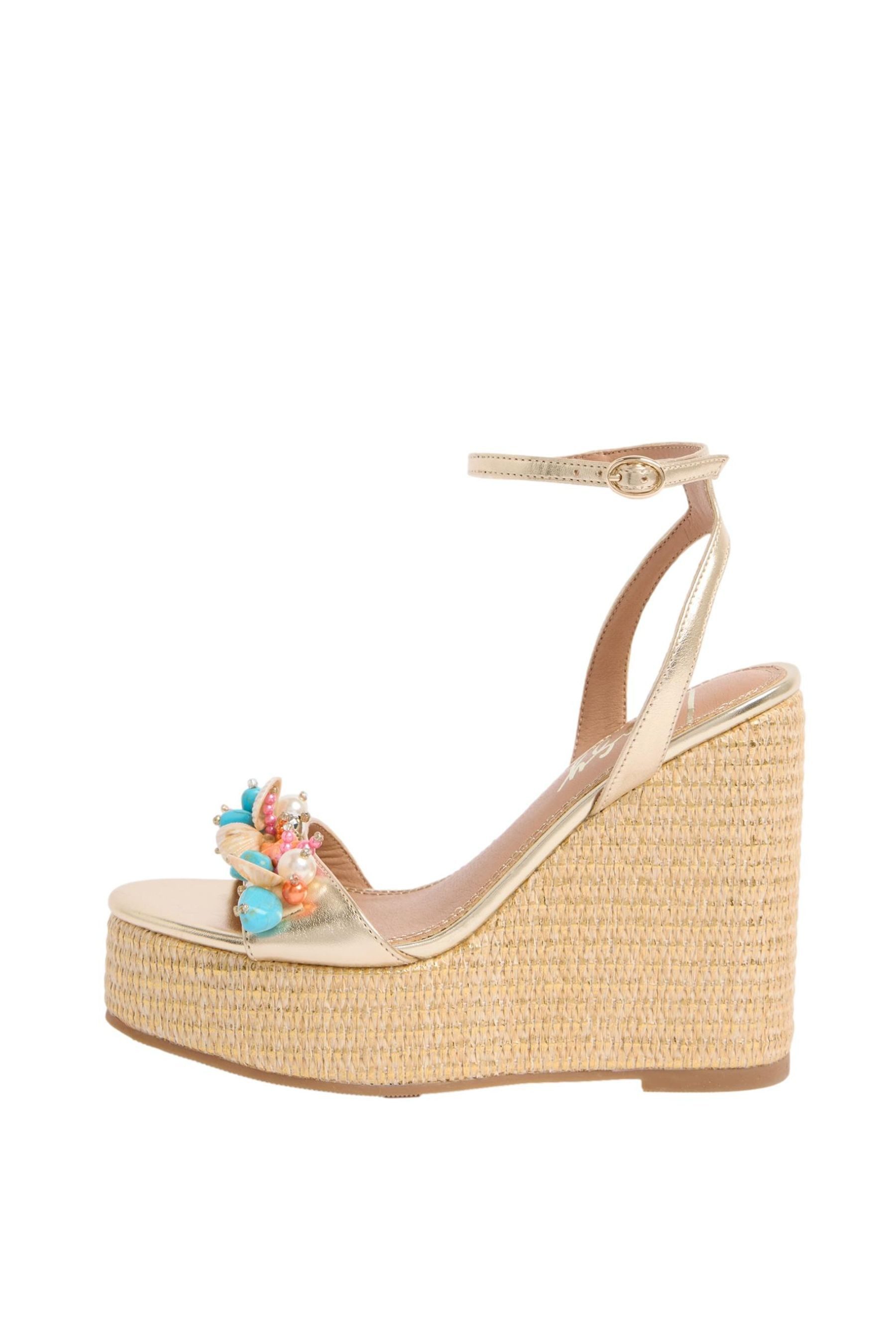 LIPSY Lipsy Sommer-Espadrilles mit Keilabsatz Keilsandalette