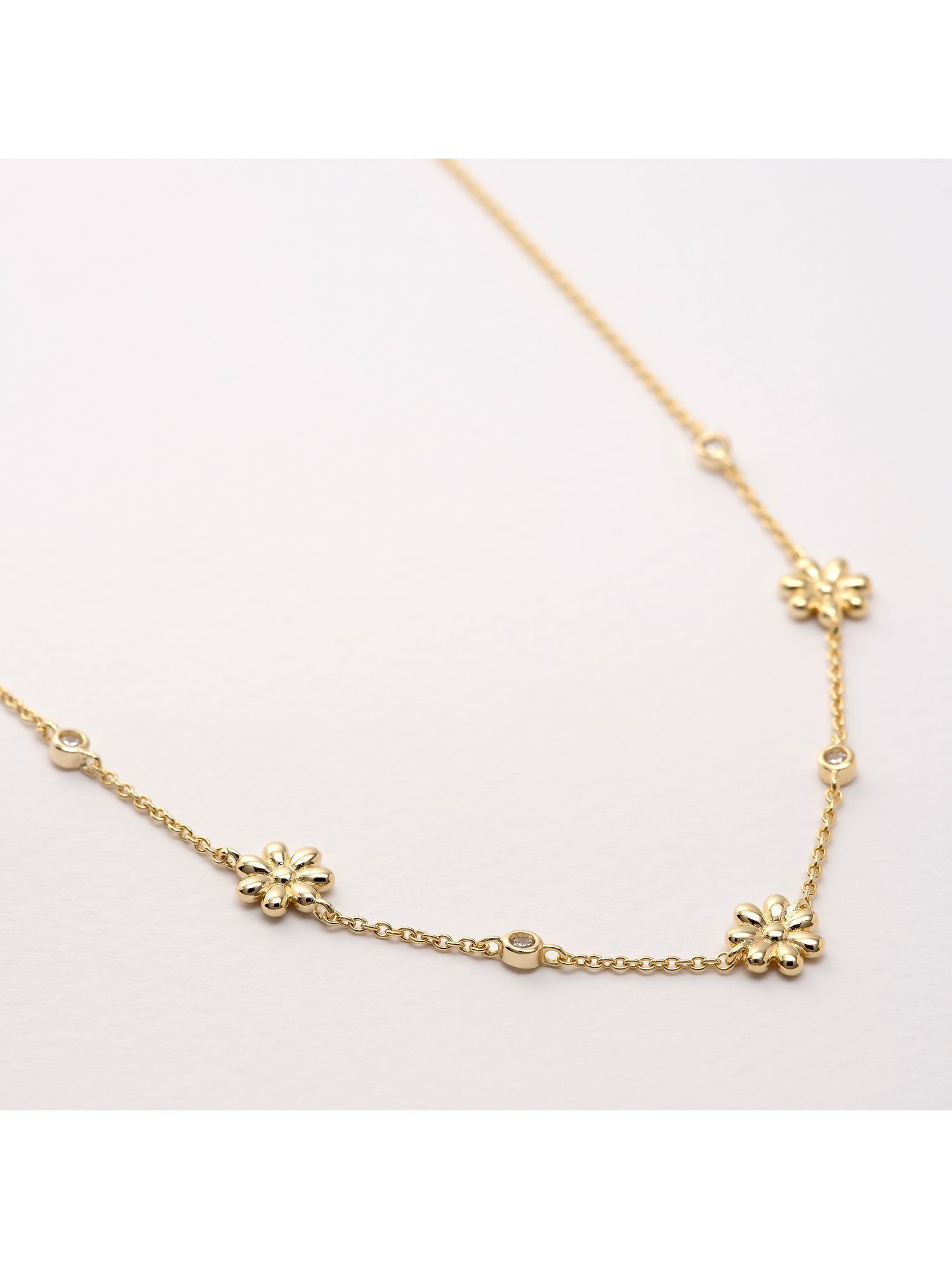 Esprit Silberkette ESPRIT Damen-Kette 925er Silber Blume, DAISY günstig online kaufen