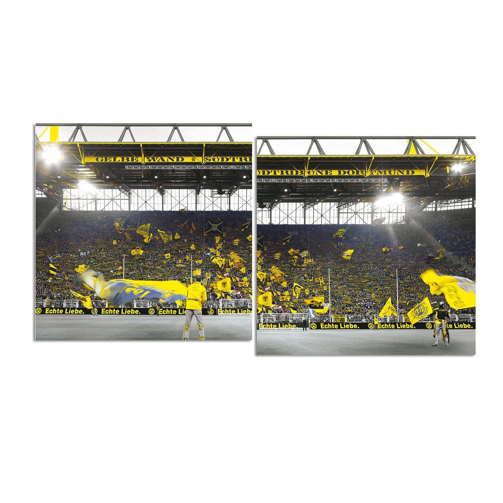 BVB Kunstdruck Kunstdruck „Südtribüne“ 100x50 cm, Südtribüne (1 St) günstig online kaufen
