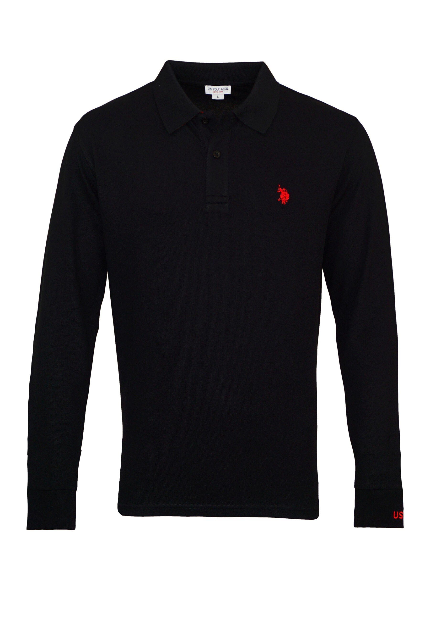 U.S. Polo Assn. Poloshirt Shirt Langarm Poloshirt günstig online kaufen