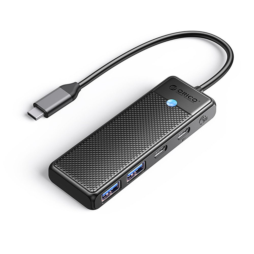 ORICO Orico PAPW2AC-C3 USB-C Hub 2× USB-A + 2× USB-C Schwarz USB-Adapter