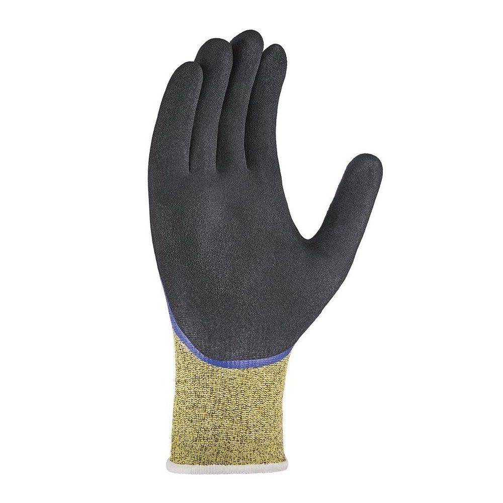 teXXor Arbeitshandschuh-Set Schnittschutz Strickhs. Black Cut D 3-4 Besch