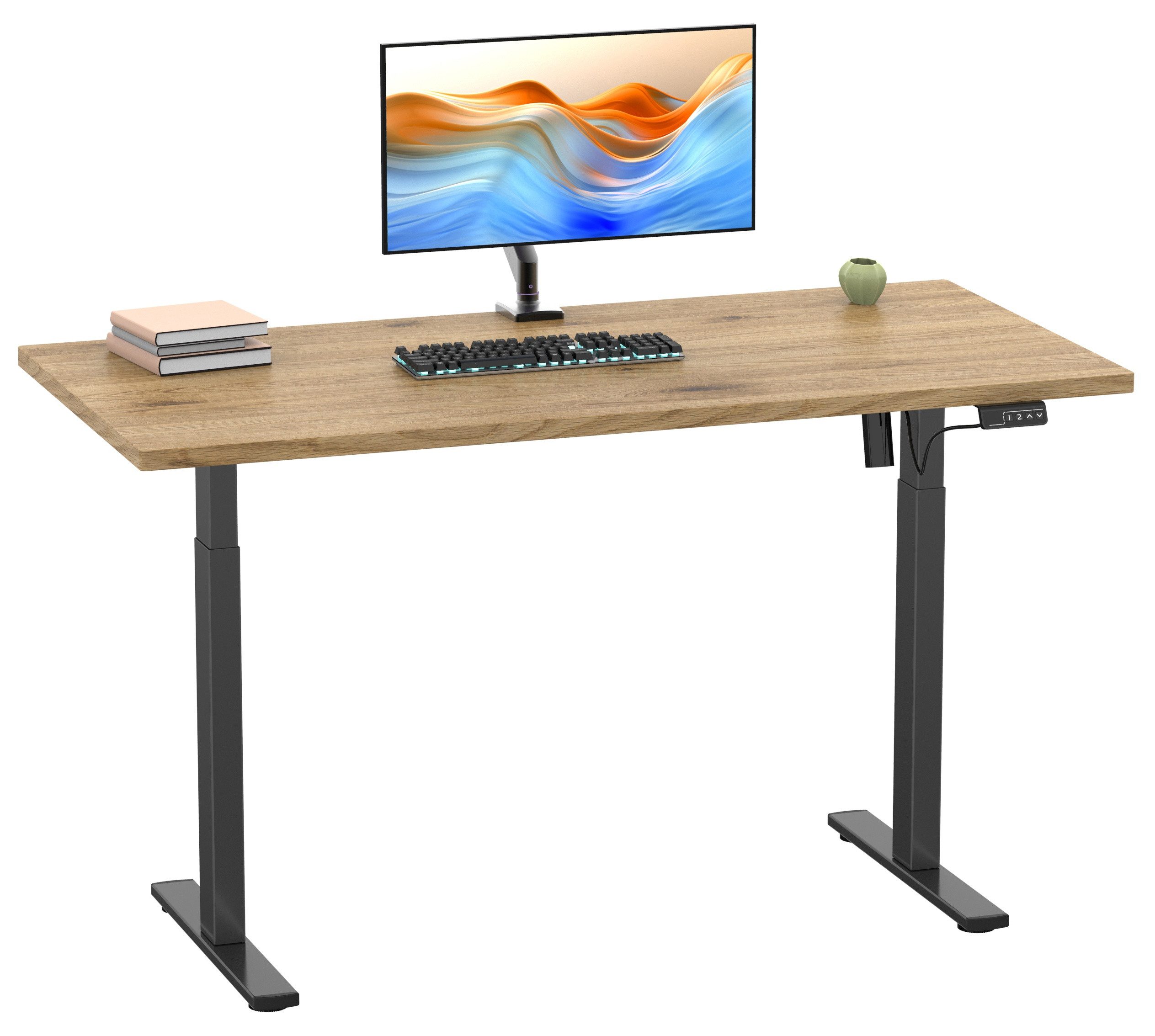 Schwarz / Honig-Eiche