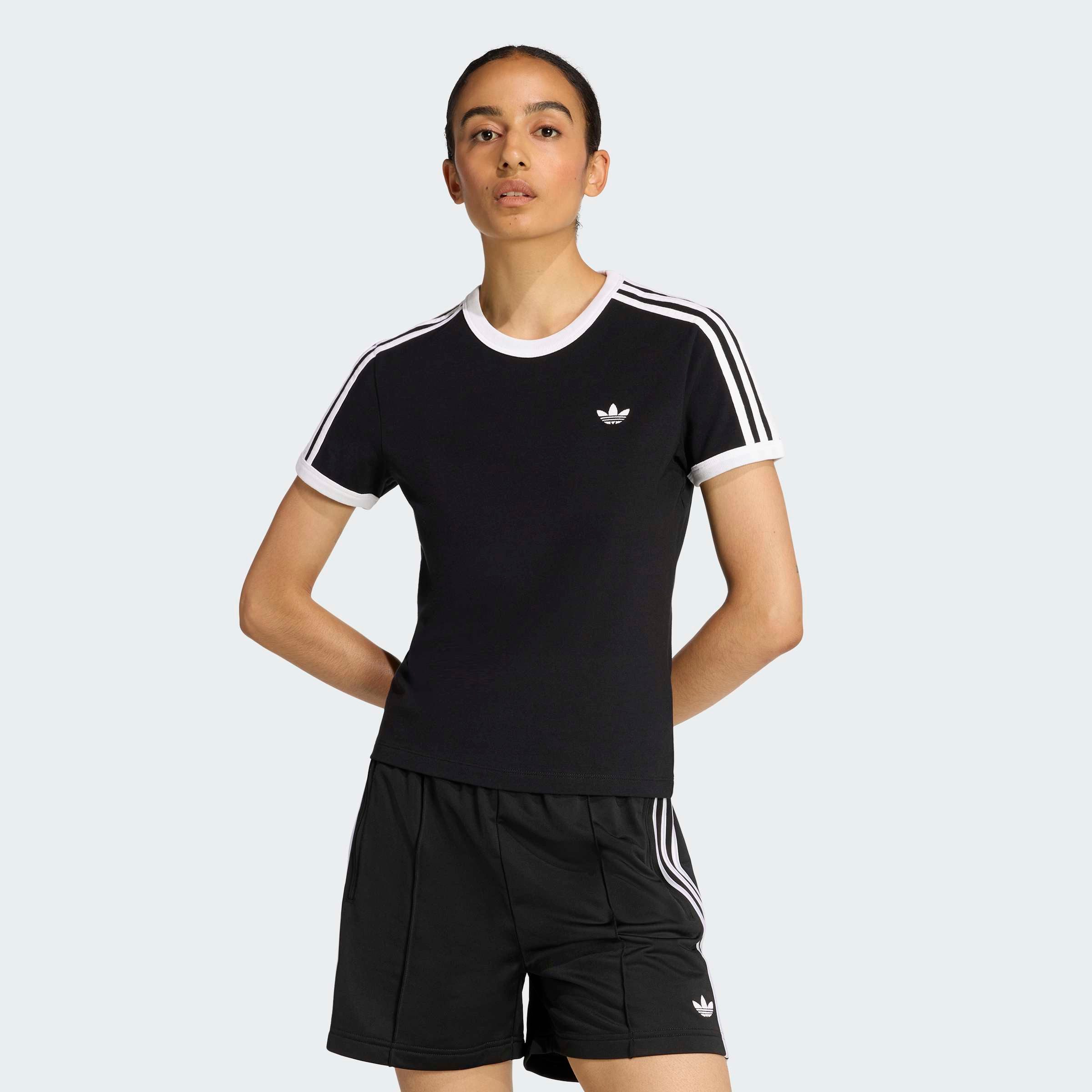 adidas Originals T-Shirt 3S TEE SLIM sanft anliegende Passform, ohne Versch günstig online kaufen