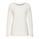 Vivance Langarmshirt mit sommerlicher Rippstruktur aus weichfließender Qualität mit Viskose