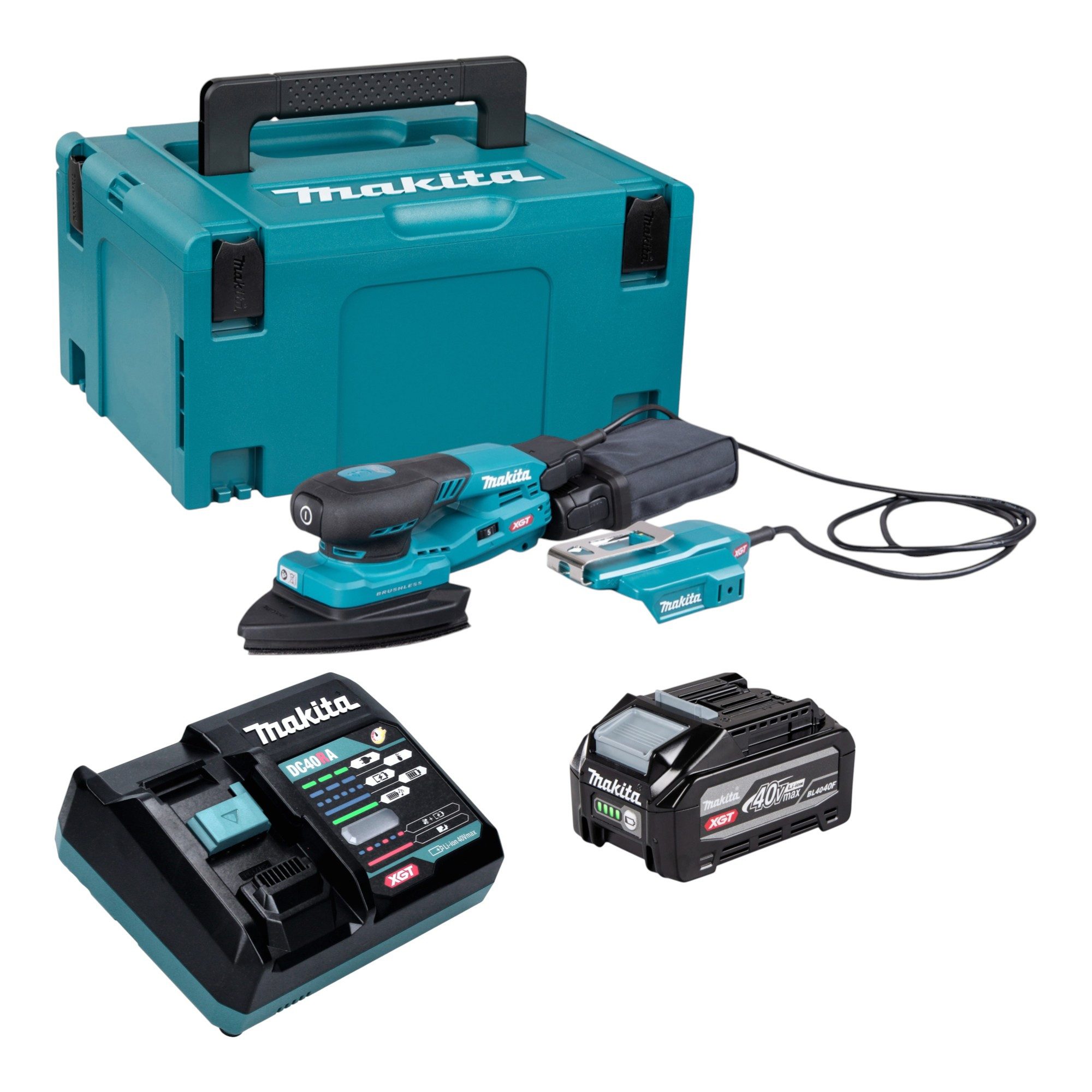 Makita Deltaschleifer BO 006 CGU101 Akku 40 V max. 100 x 150 mm 3,0 mm Hub Brushless