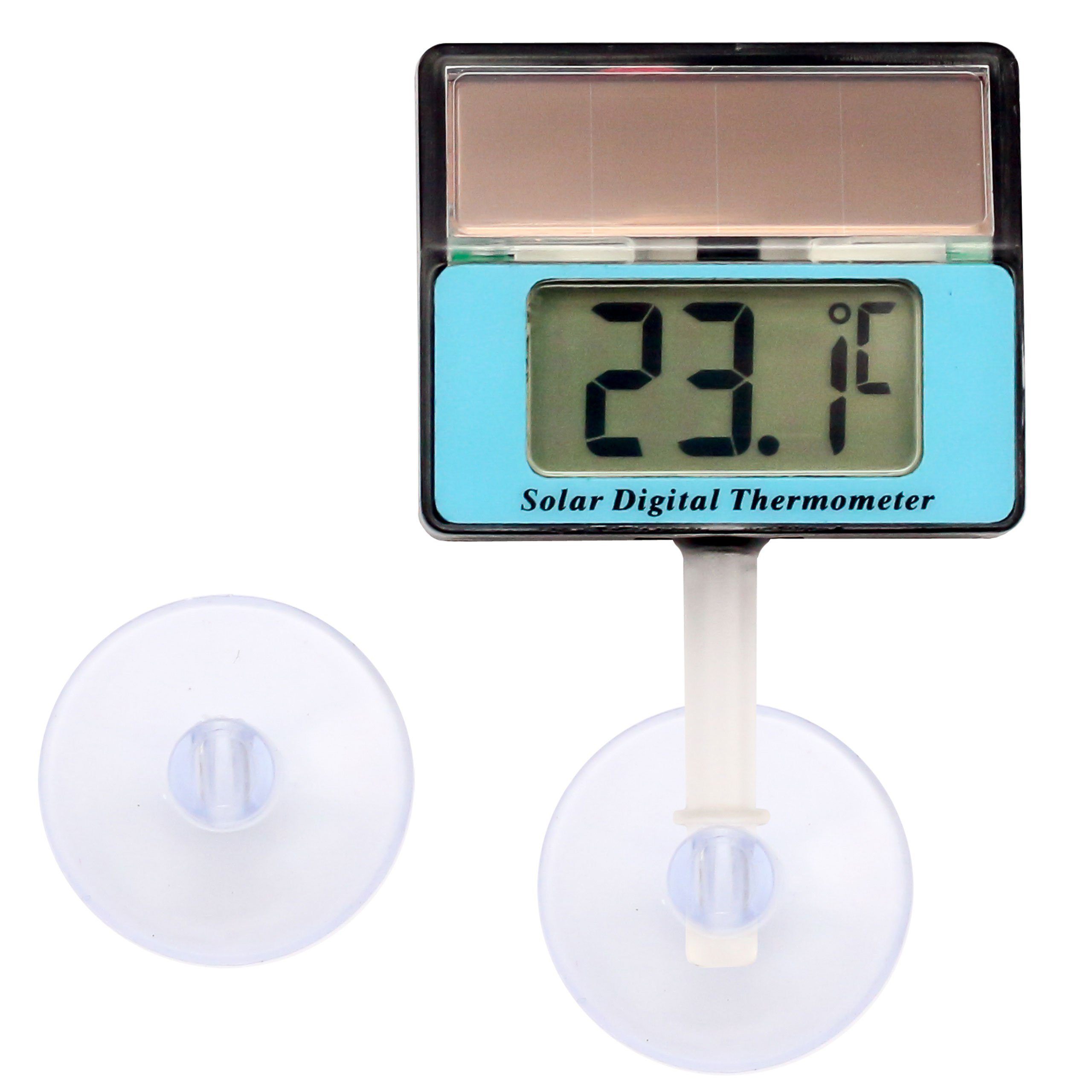 Lantelme Terrarium Terrariumthermometer, Solar mit Saugnapf