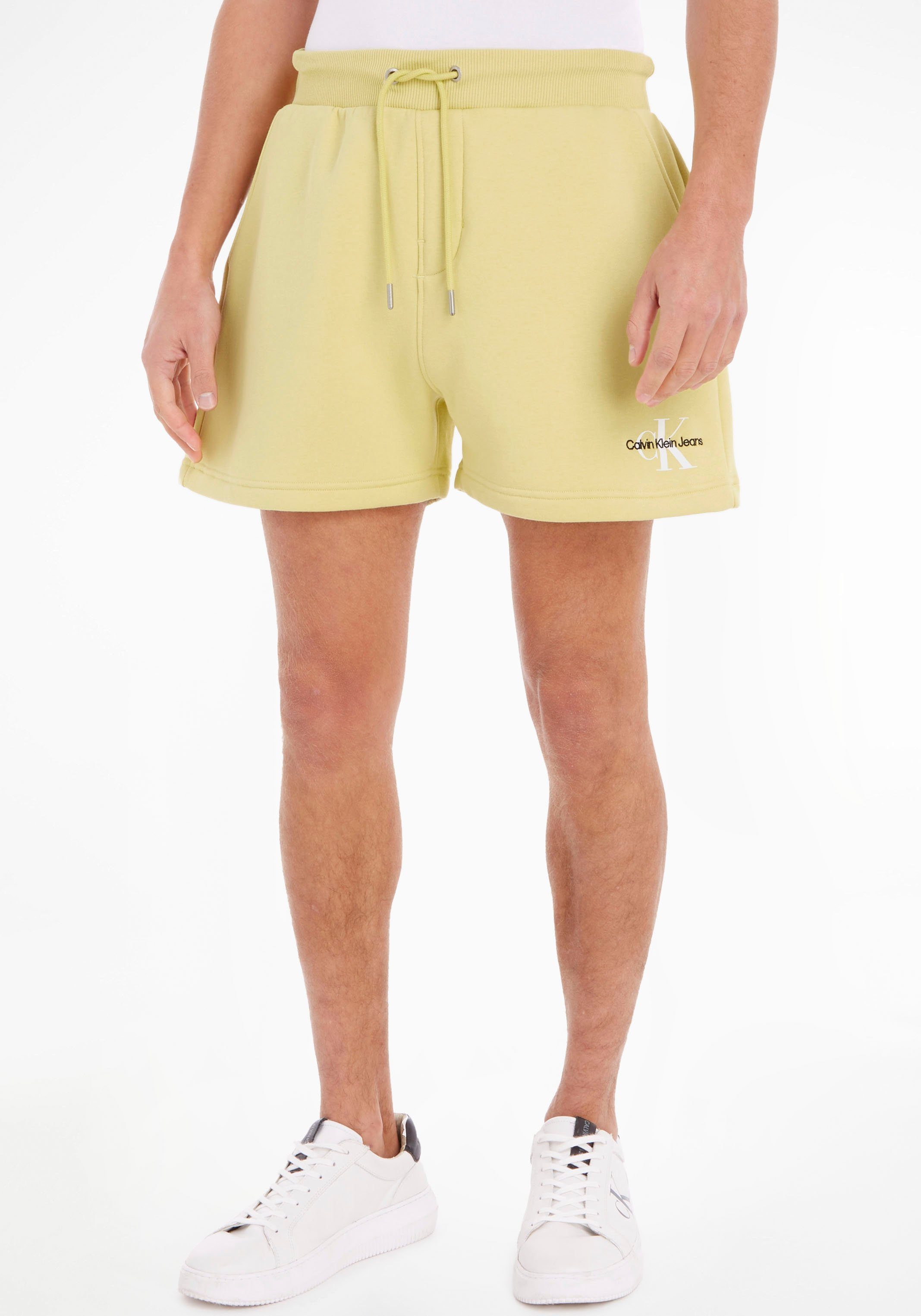 Calvin Klein Jeans Shorts MONOLOGO HWK SHORT Yellow Sand