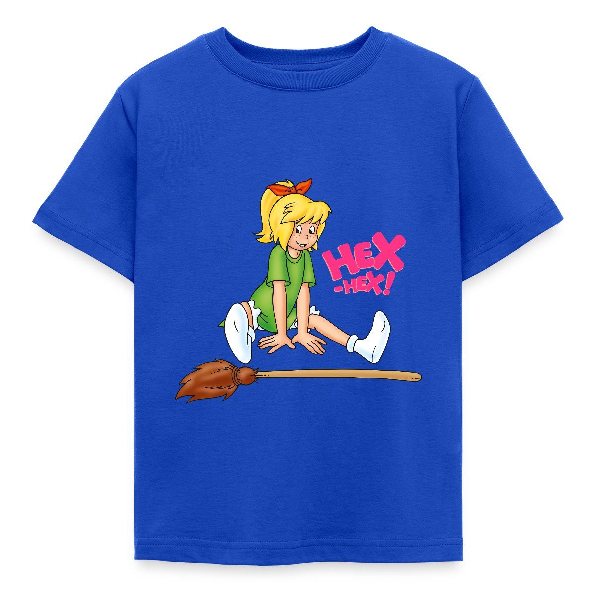T-Shirt Bibi Blocksberg Hex-Hex Flieg Los Kartoffelbrei Kinder T-Shirt
