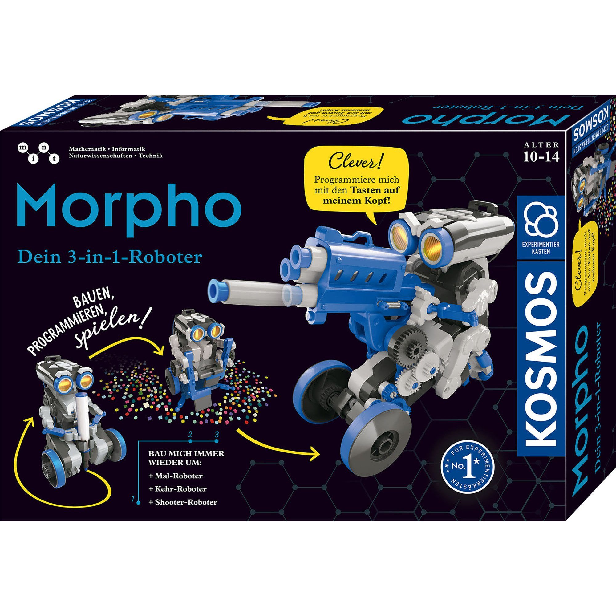 Experimentierkasten Kosmos Morpho - Dein 3-in-1 Roboter