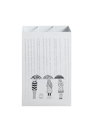 HAKU Schirmständer HAKU Möbel Schirmständer - lackiert-weiß - H. 48cm x B. 30cm