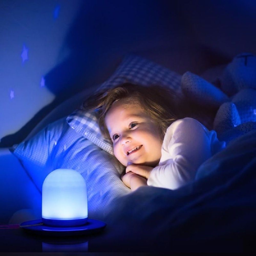 international LED Nachttischlampe mit Lampe LED Beleuchtung Fernbedienung, JOKA Tragbare