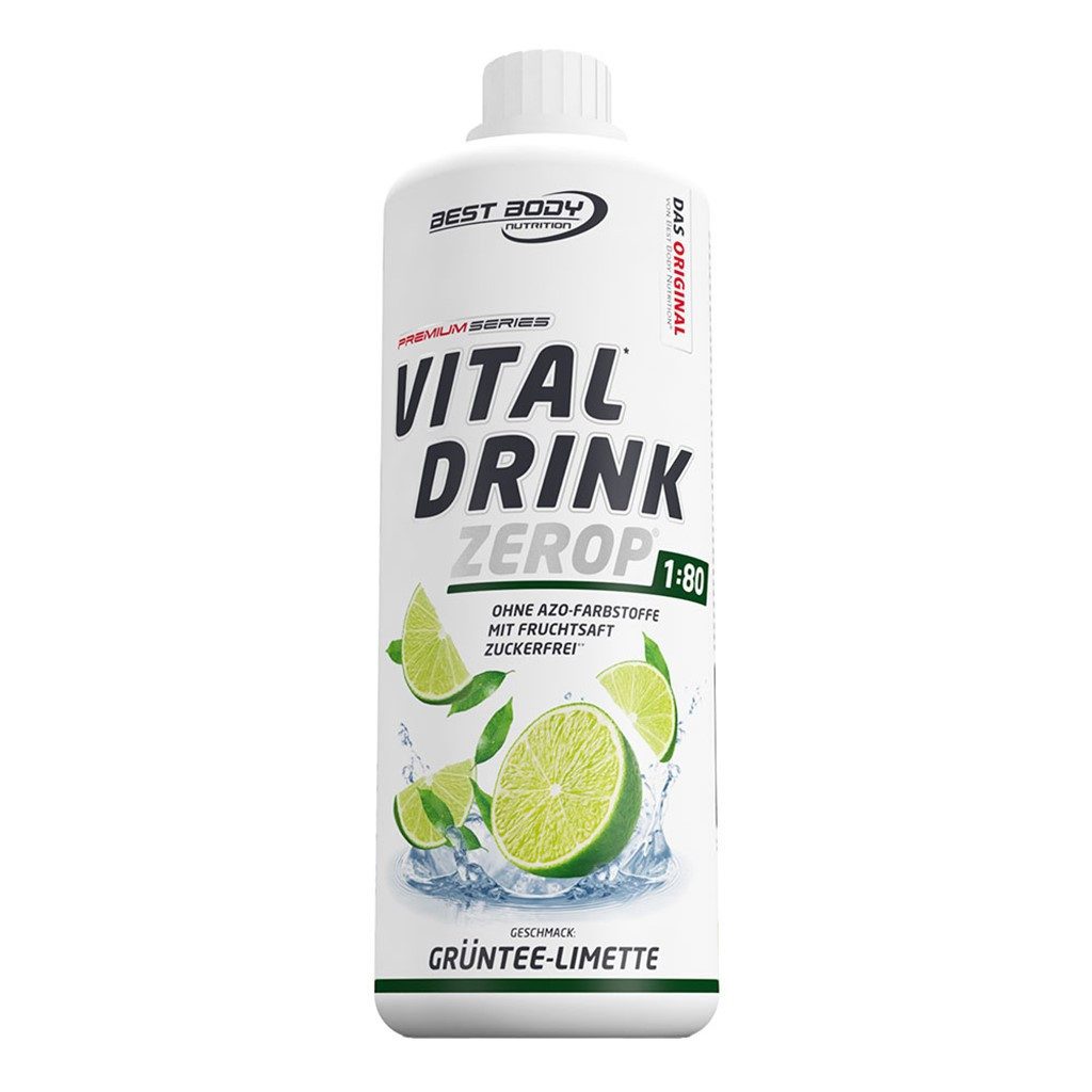 Best Body Nutrition Vital Drink Zerop - 1000 ml Flasche Sirup