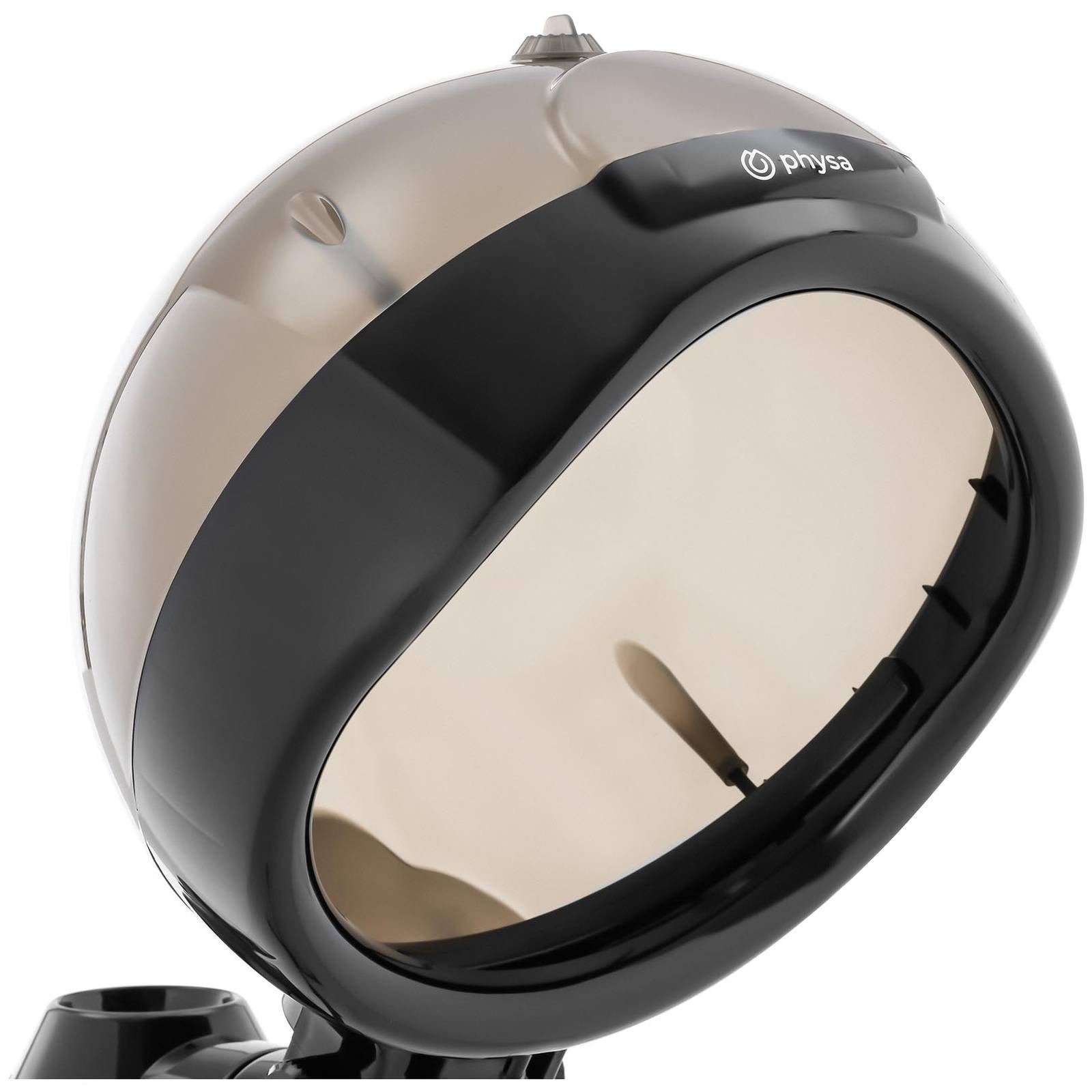 Physa Haartrockner Dampfhaube Haardampfer Friseur mit Stativ 730 W Timer höhenverstellbar, 730 W