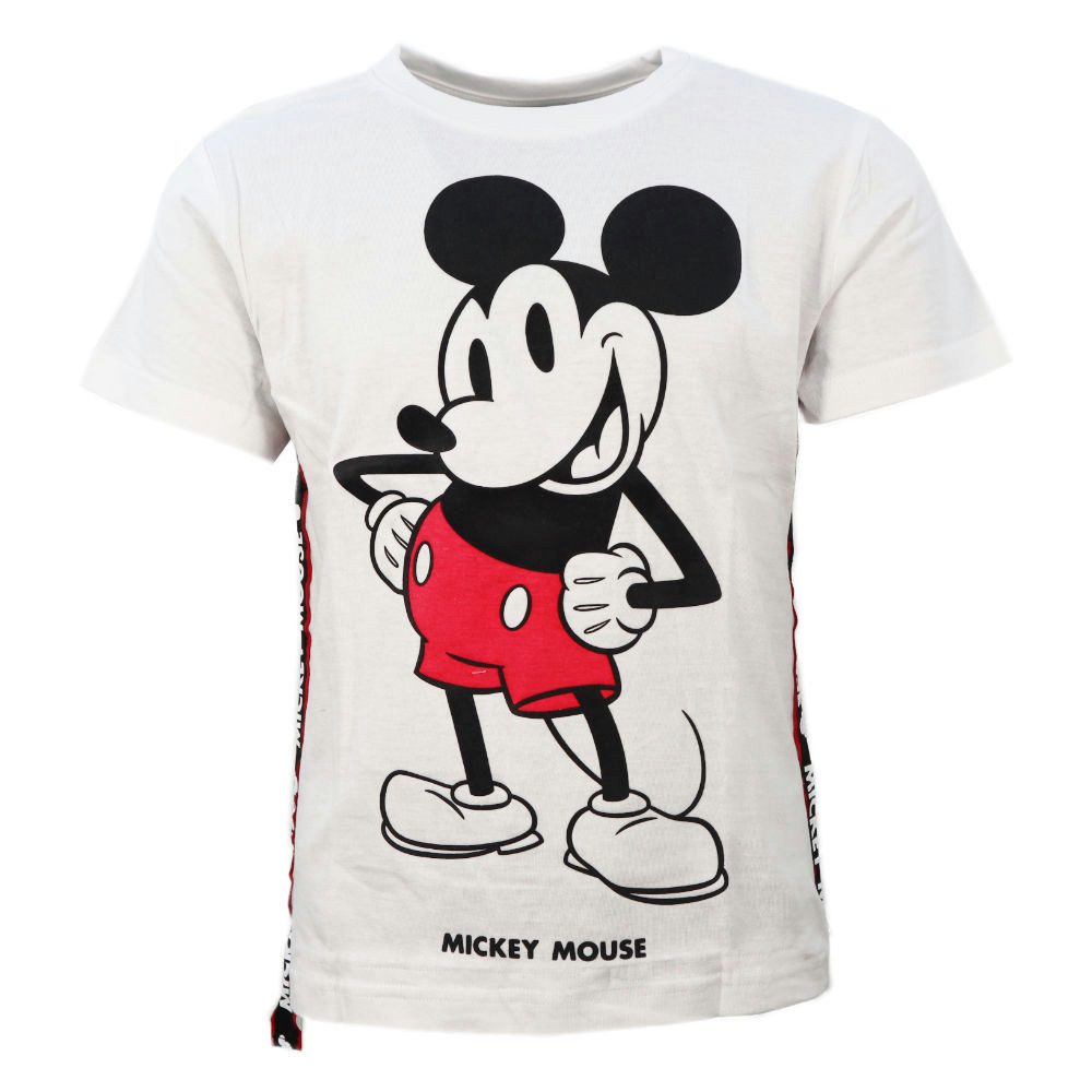Disney Print-Shirt Disney Mickey Maus Jungen kurzarm T-Shirt Shirt Gr. 134 bis 164, Baumwolle