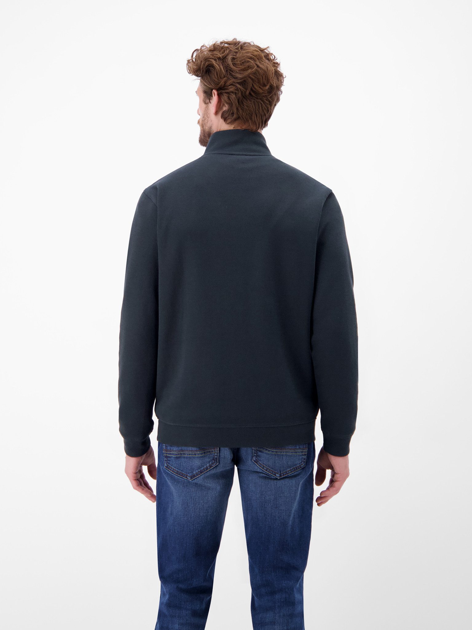 LERROS Sweatjacke mit Bündchen