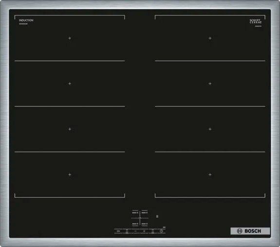 BOSCH Flex-Induktions-Herd-Set nachrüstbar HND419OS61, mit Teleskopauszug