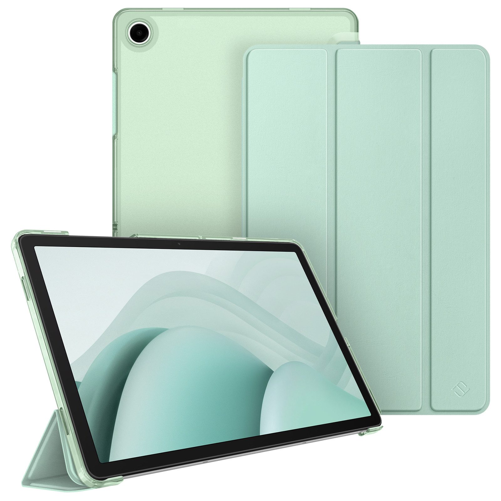 Fintie Tablet-Hülle für Samsung Galaxy Tab A11+ Plus 11" 2025 / Tab A9+ Plus 11 Zoll 2023 11 Zoll, Ultradünn Schutzhülle mit Translucent Rückseite in Matt-Optik Cover