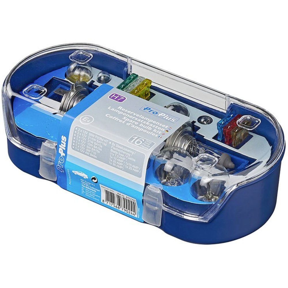 ProPlus KFZ-Ersatzleuchte ProPlus 410162 Halogen Leuchtmittel Ersatzlampenbox